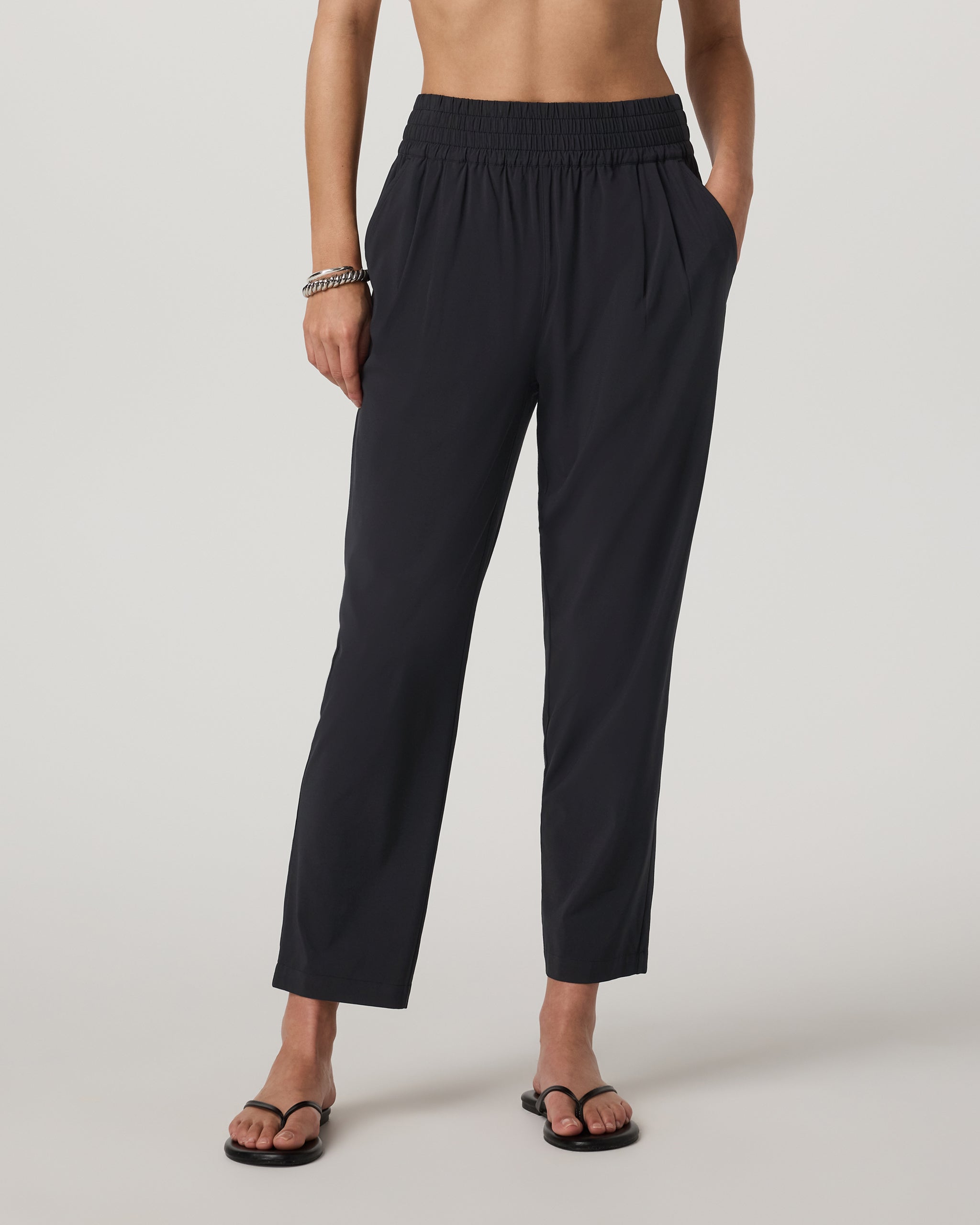 Villa Ankle Pant | Black