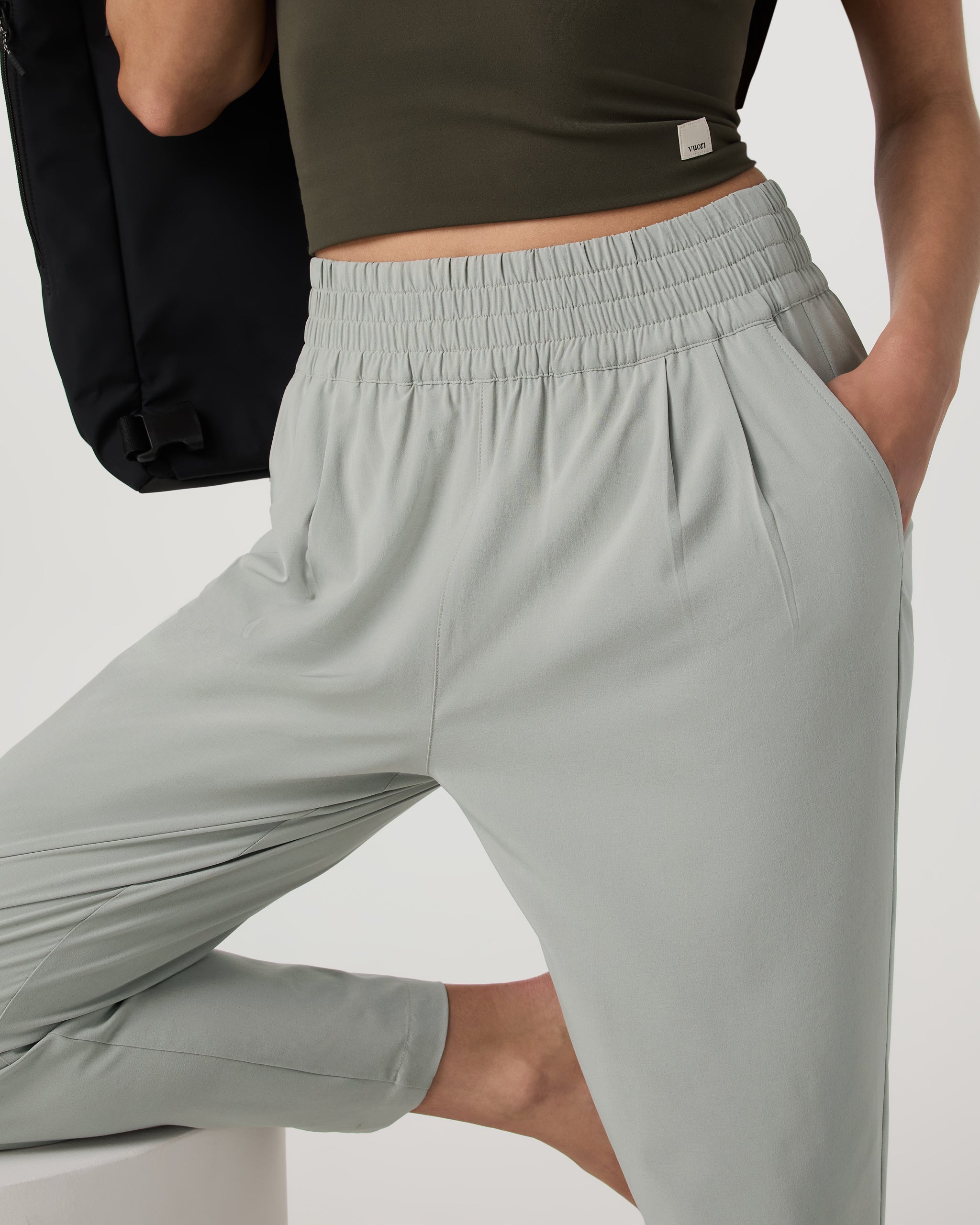 Villa Ankle Pant | Talc