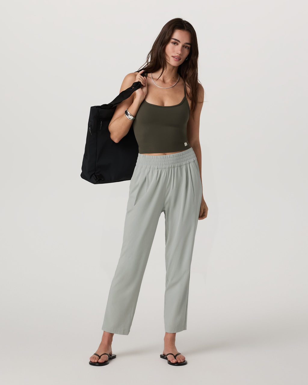 Villa Ankle Pant | Talc