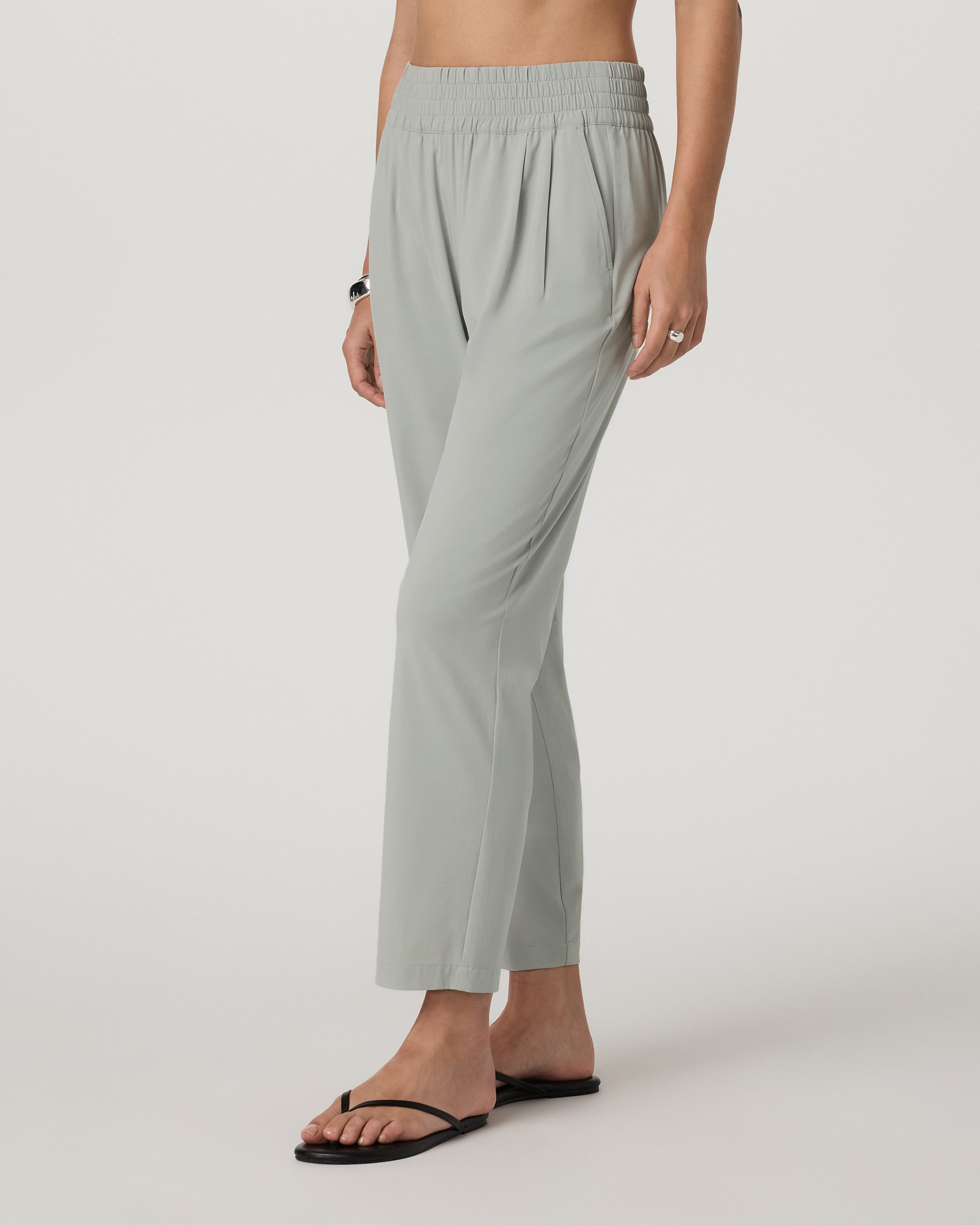 Villa Ankle Pant | Talc