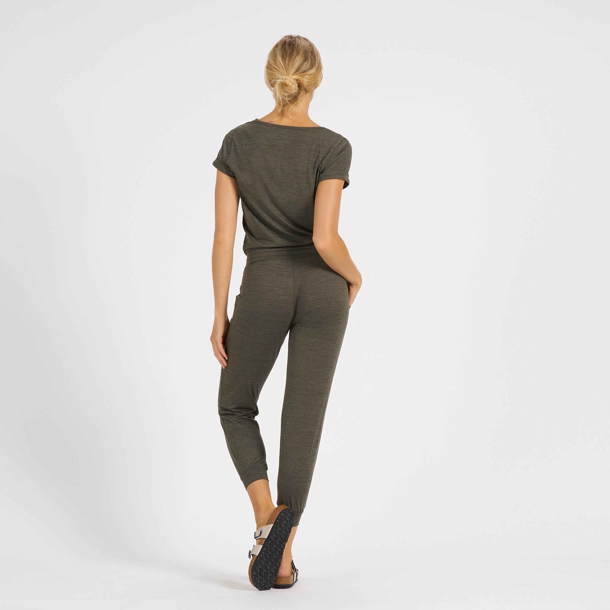 All Day Jumpsuit | Oregano Heather