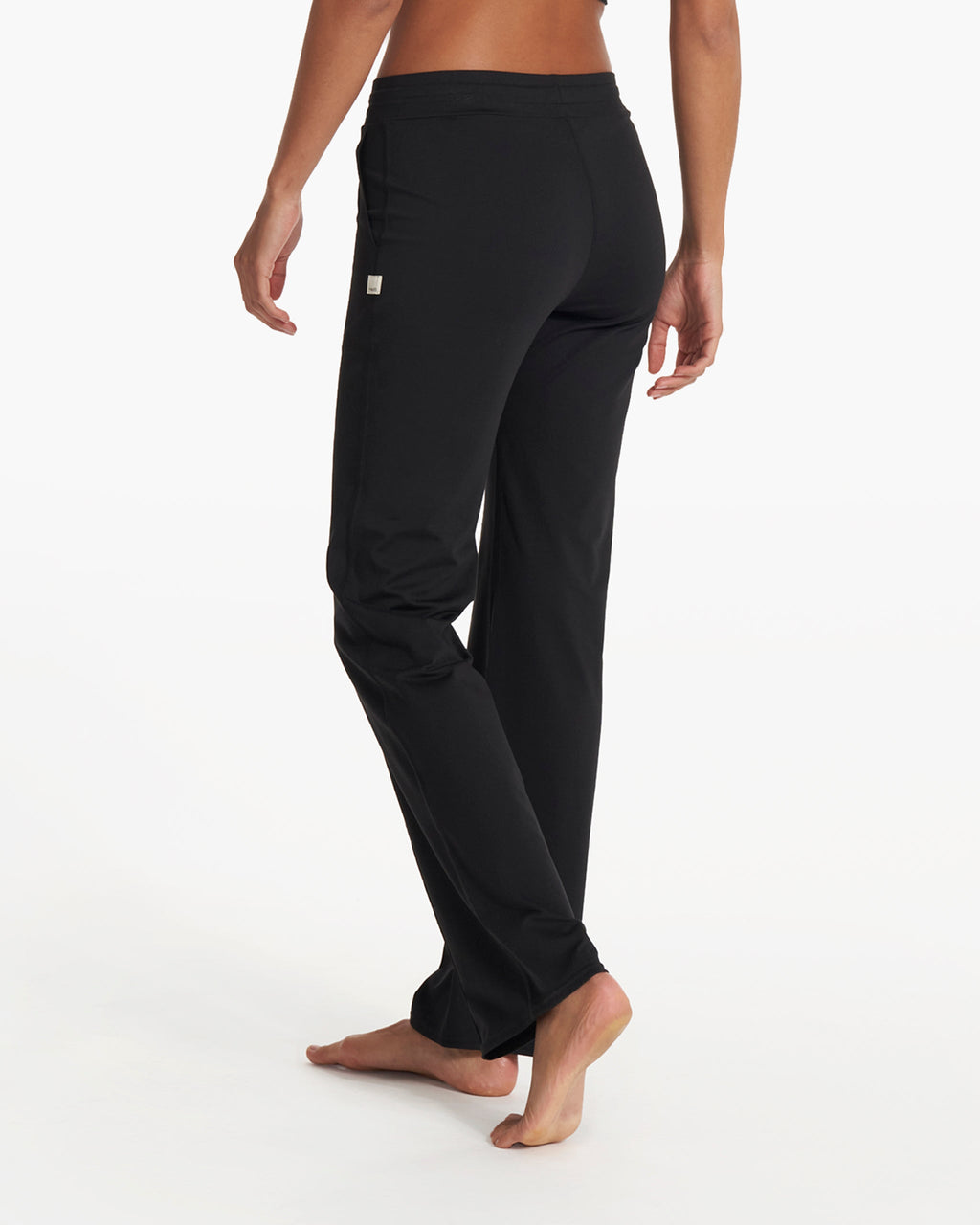 Halo Wide Leg Flare Pant | Black