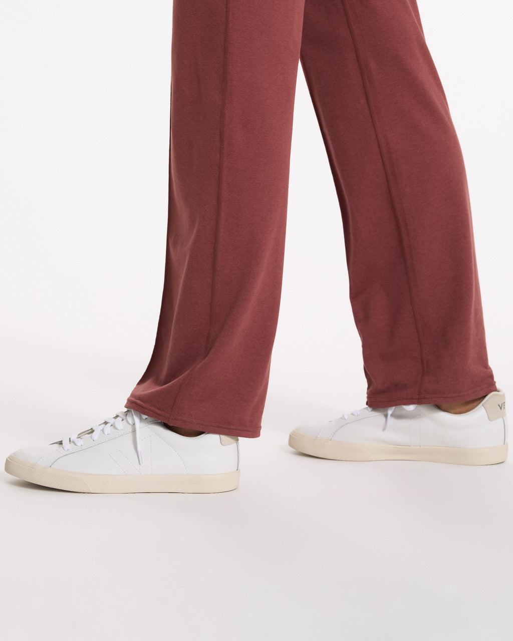 Halo Wide Leg Flare Pant | Rosewood Heather