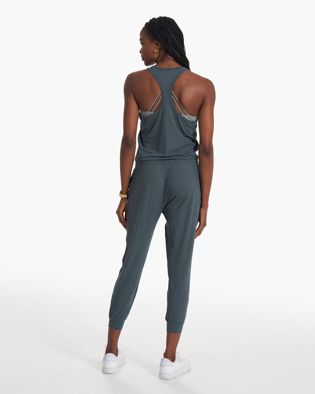 Lux Jumpsuit | Stone Heather