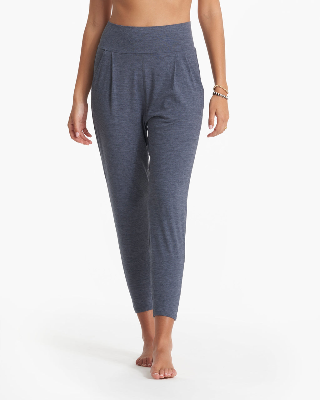 Lux At Ease Pant | Azure Heather