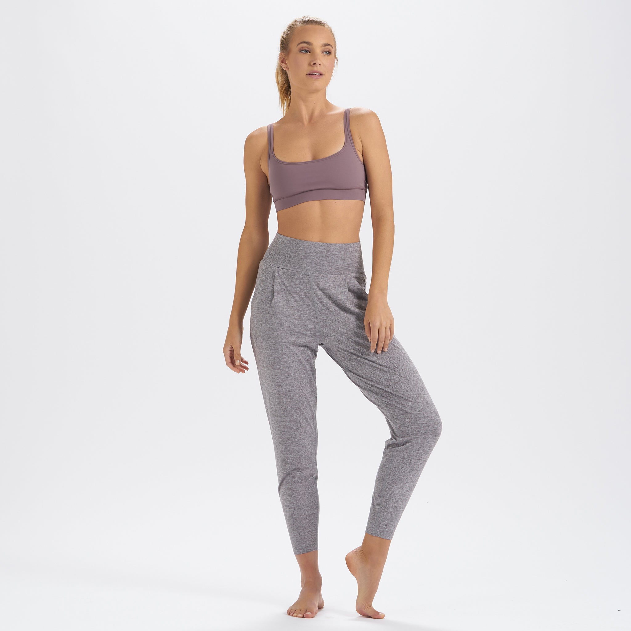 Lux At Ease Pant | Clay Heather