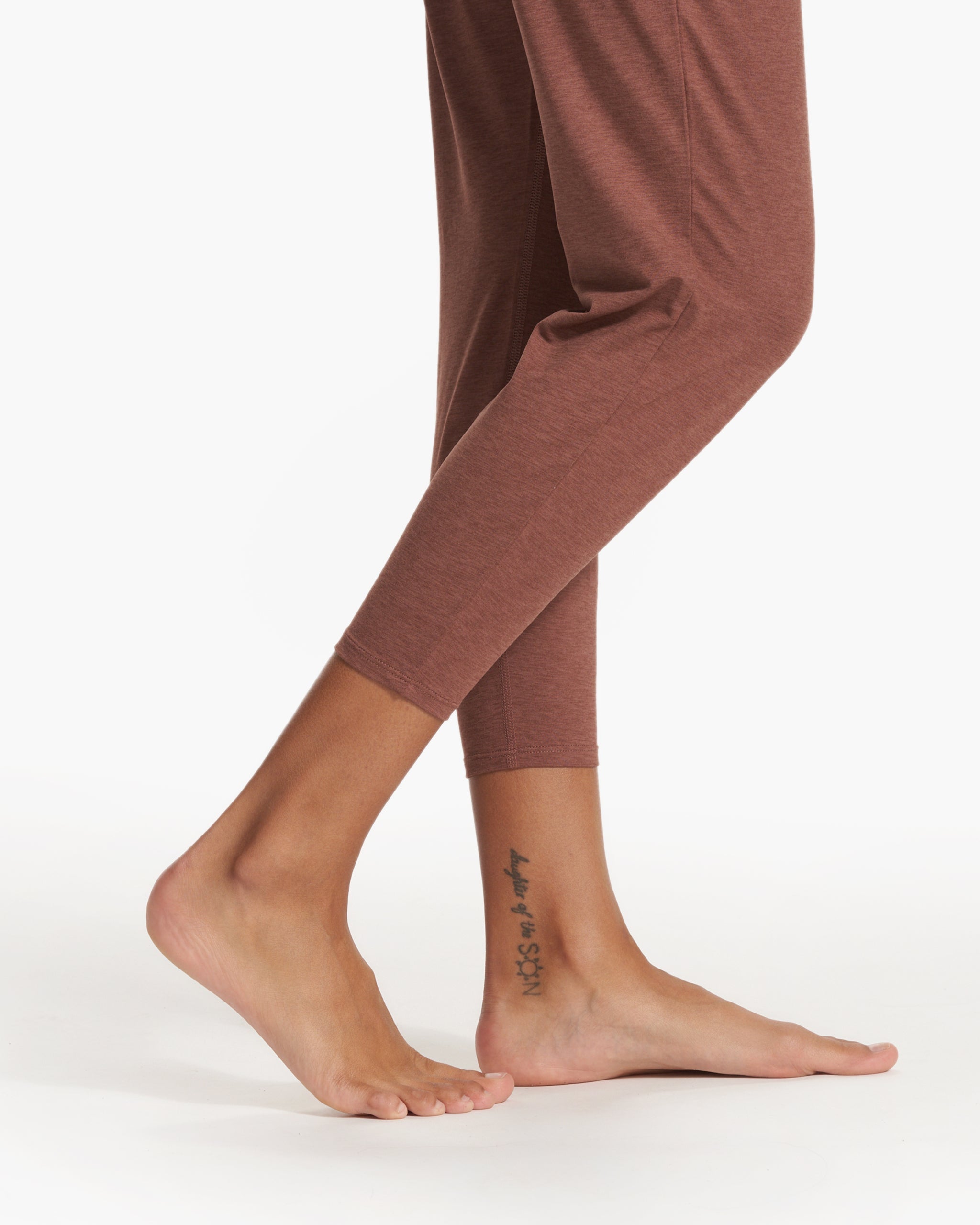 Lux At Ease Pant | Hazelnut Heather
