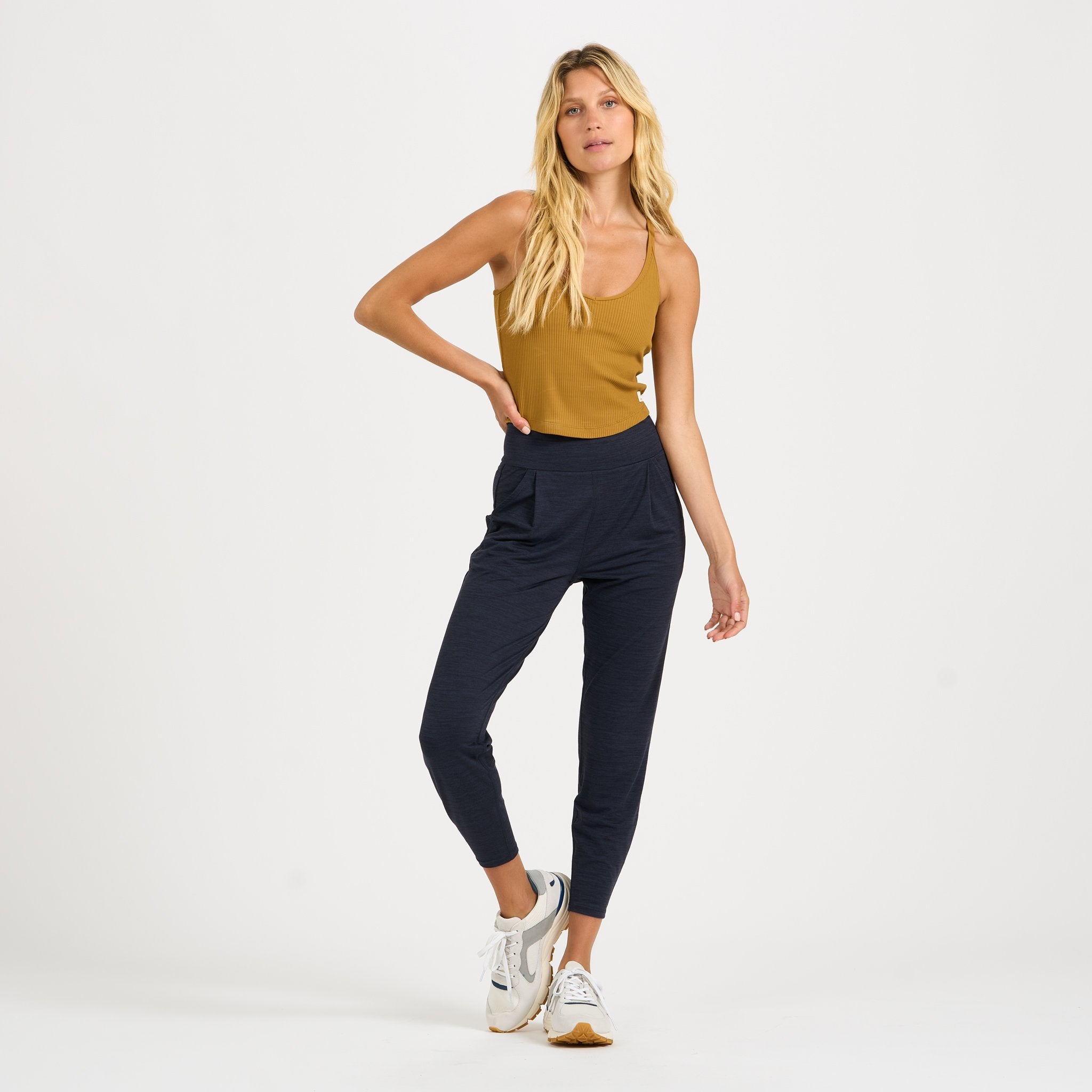 Lux At Ease Pant | Midnight Heather