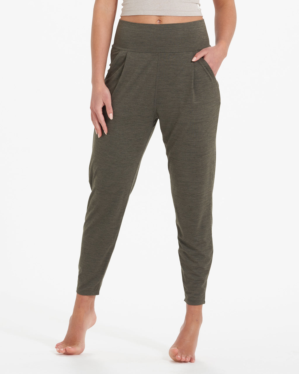 Lux At Ease Pant | Oregano Heather