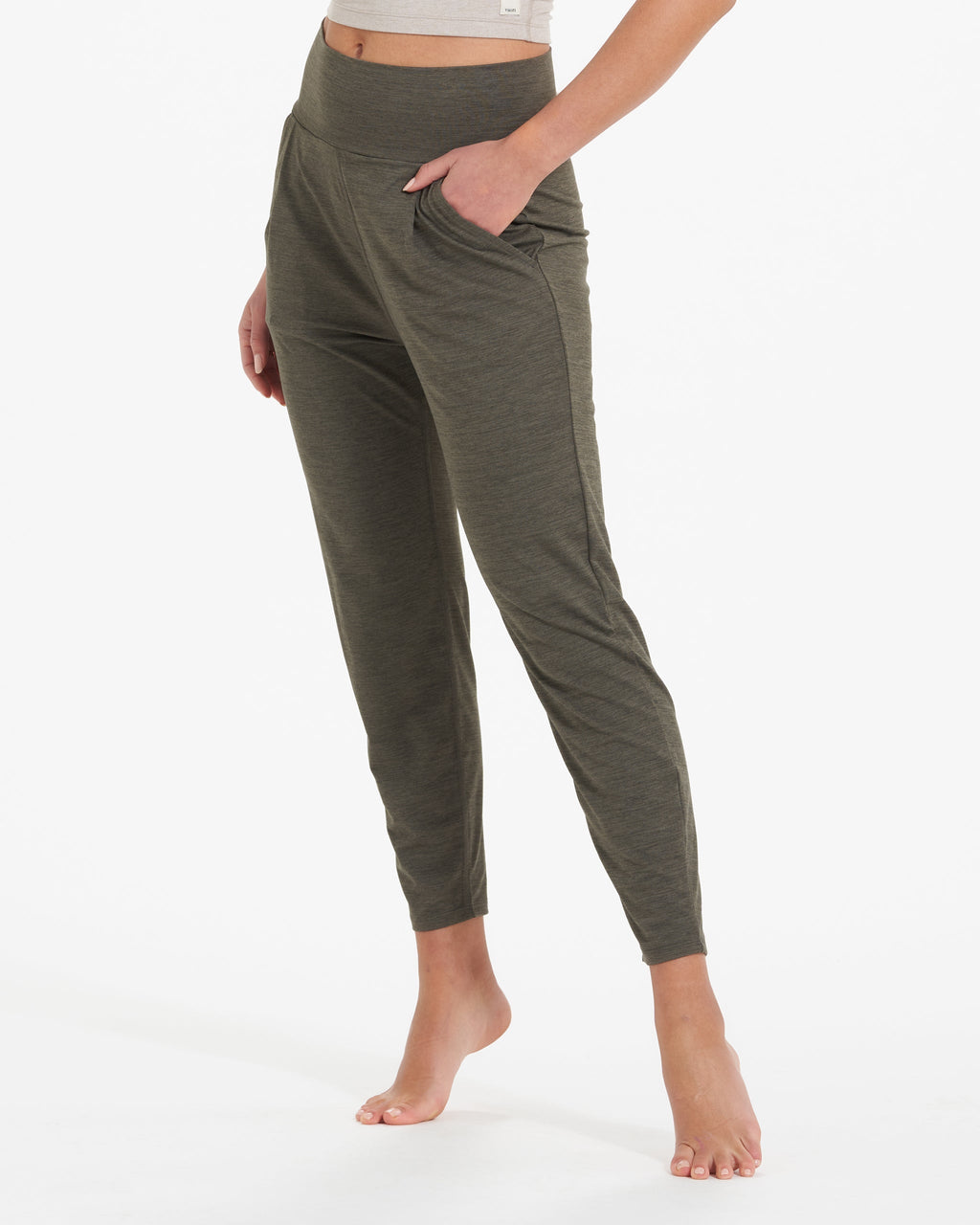 Lux At Ease Pant | Oregano Heather