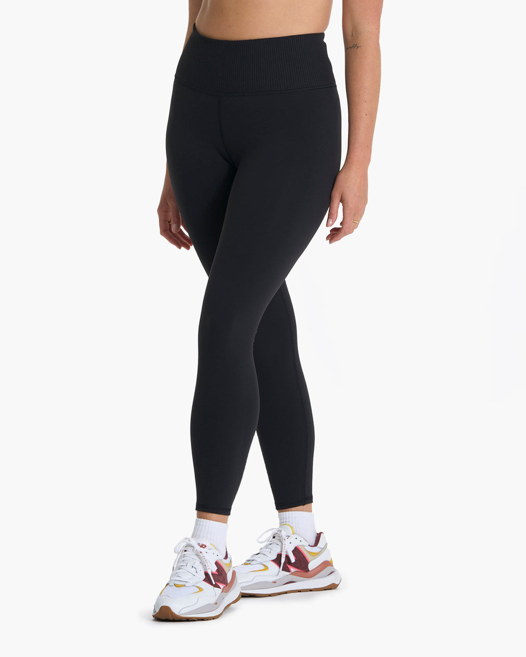 Rib Studio Legging | Black