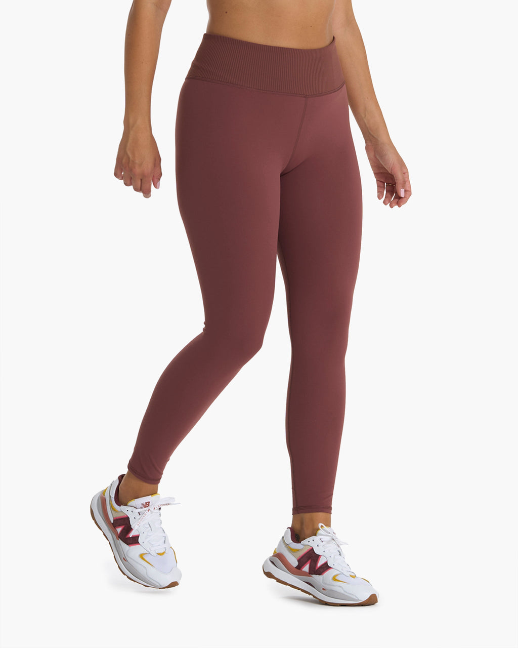 Rib Studio Legging | Cedar