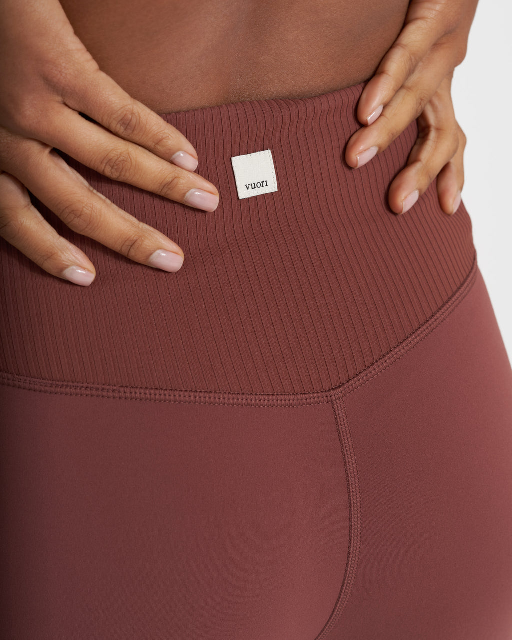 Rib Studio Legging | Cedar