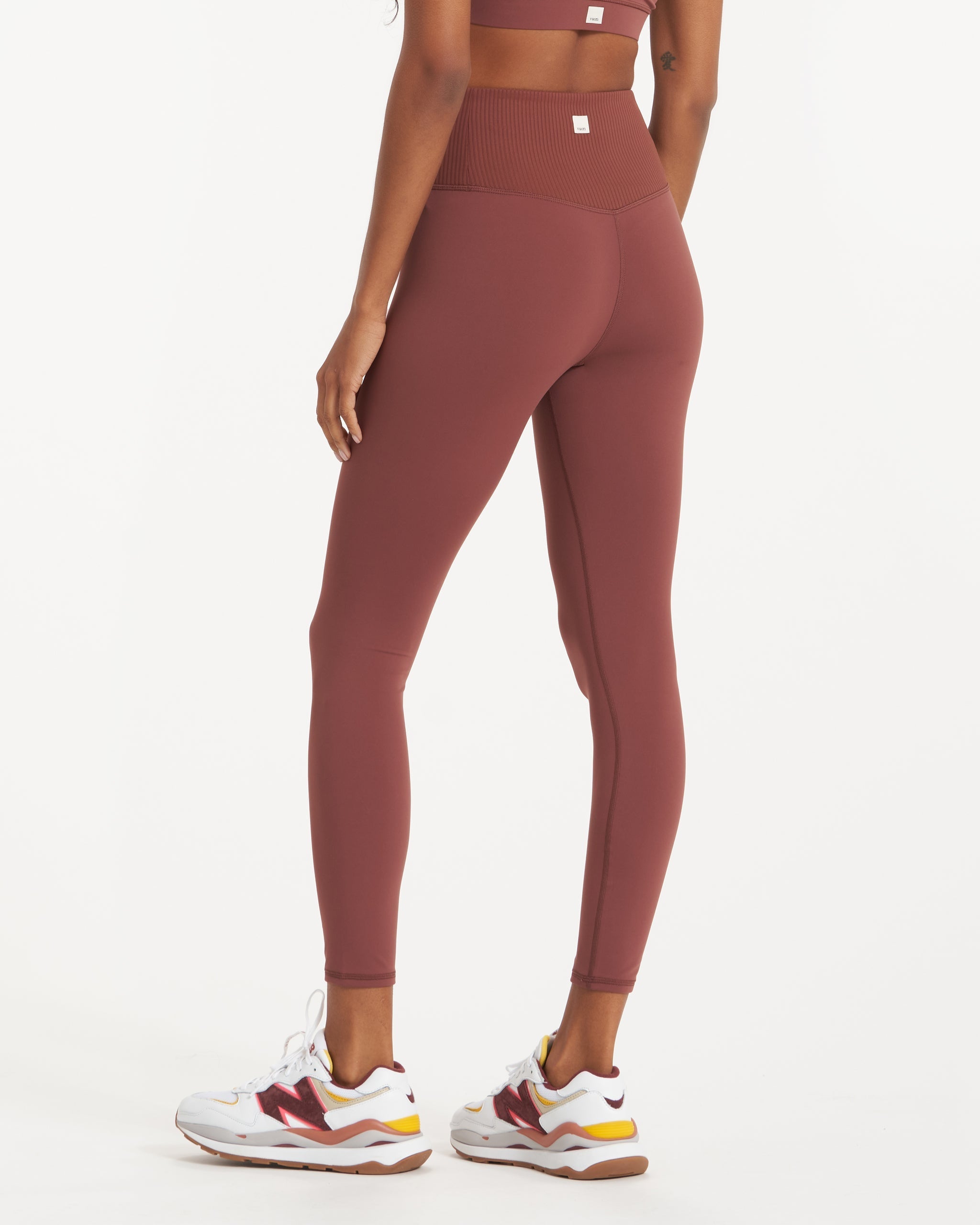 Rib Studio Legging | Cedar