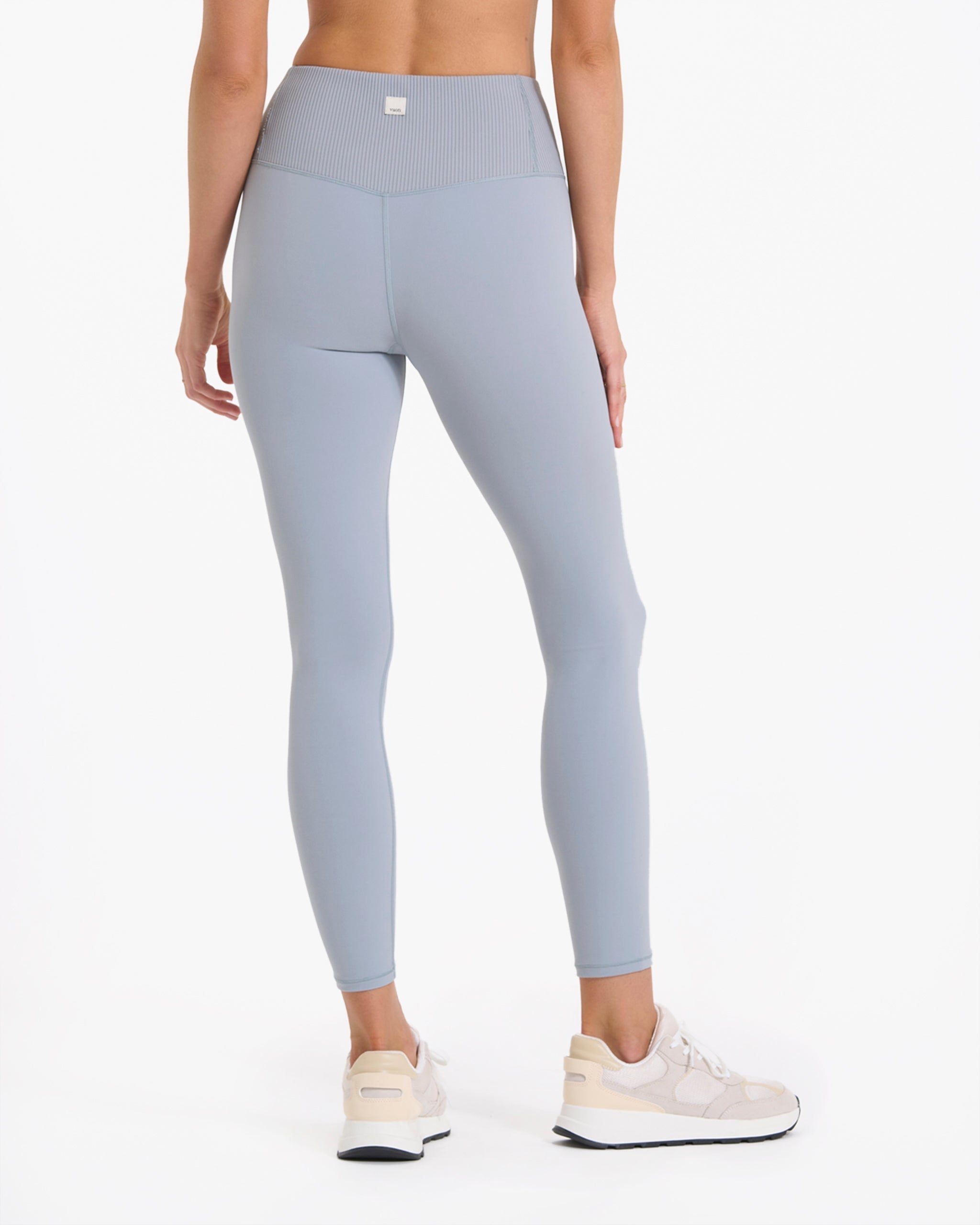 Rib Studio Legging | Light Cloud