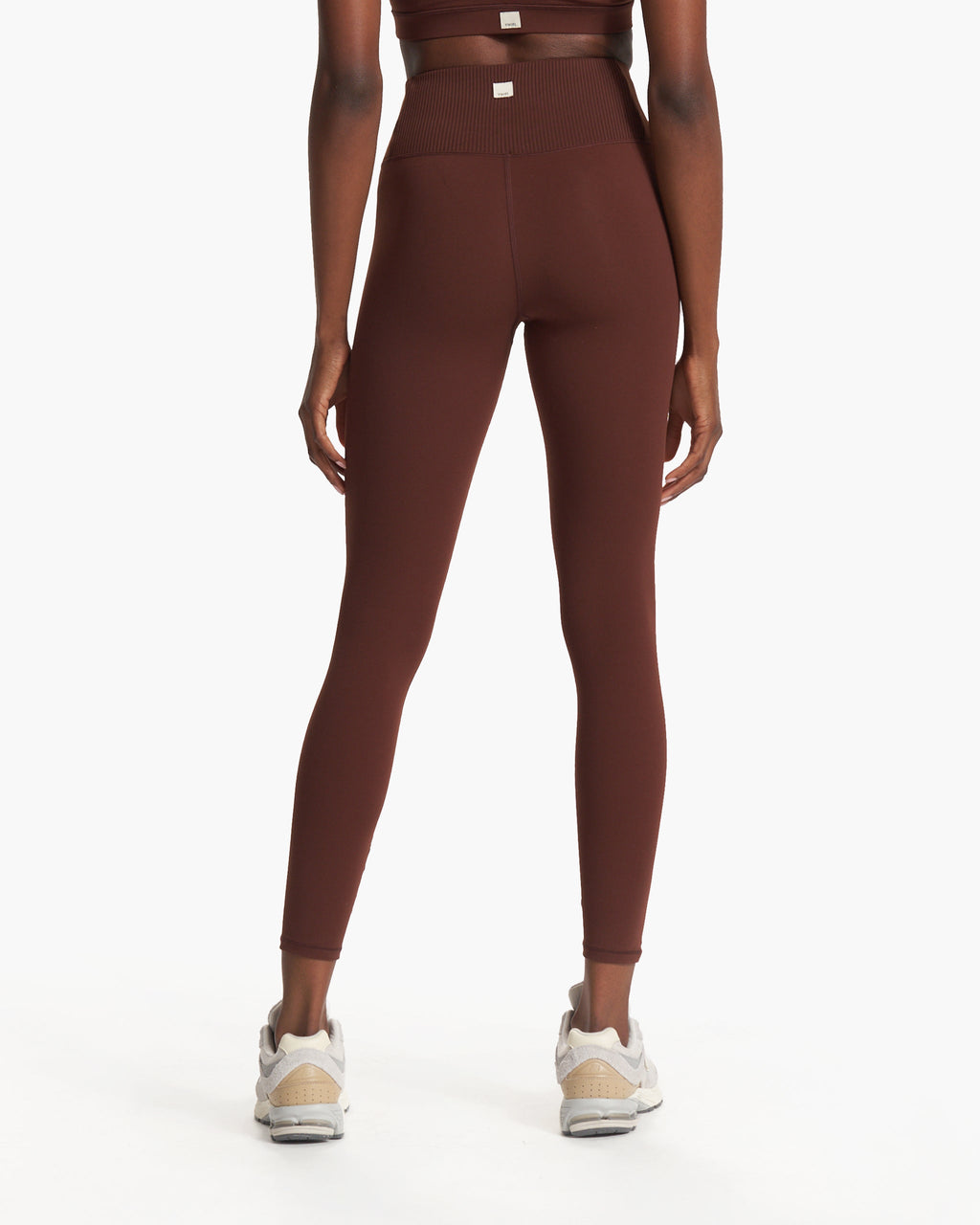 Rib Studio Legging | Mulberry