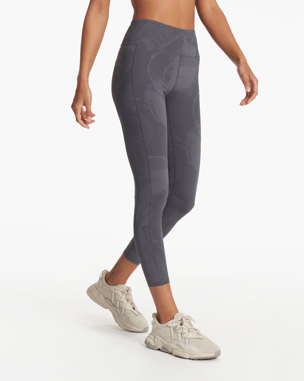 Stride Legging | Charcoal Mache