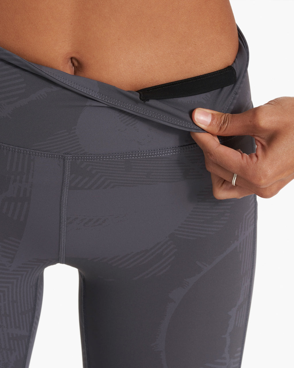 Stride Legging | Charcoal Mache