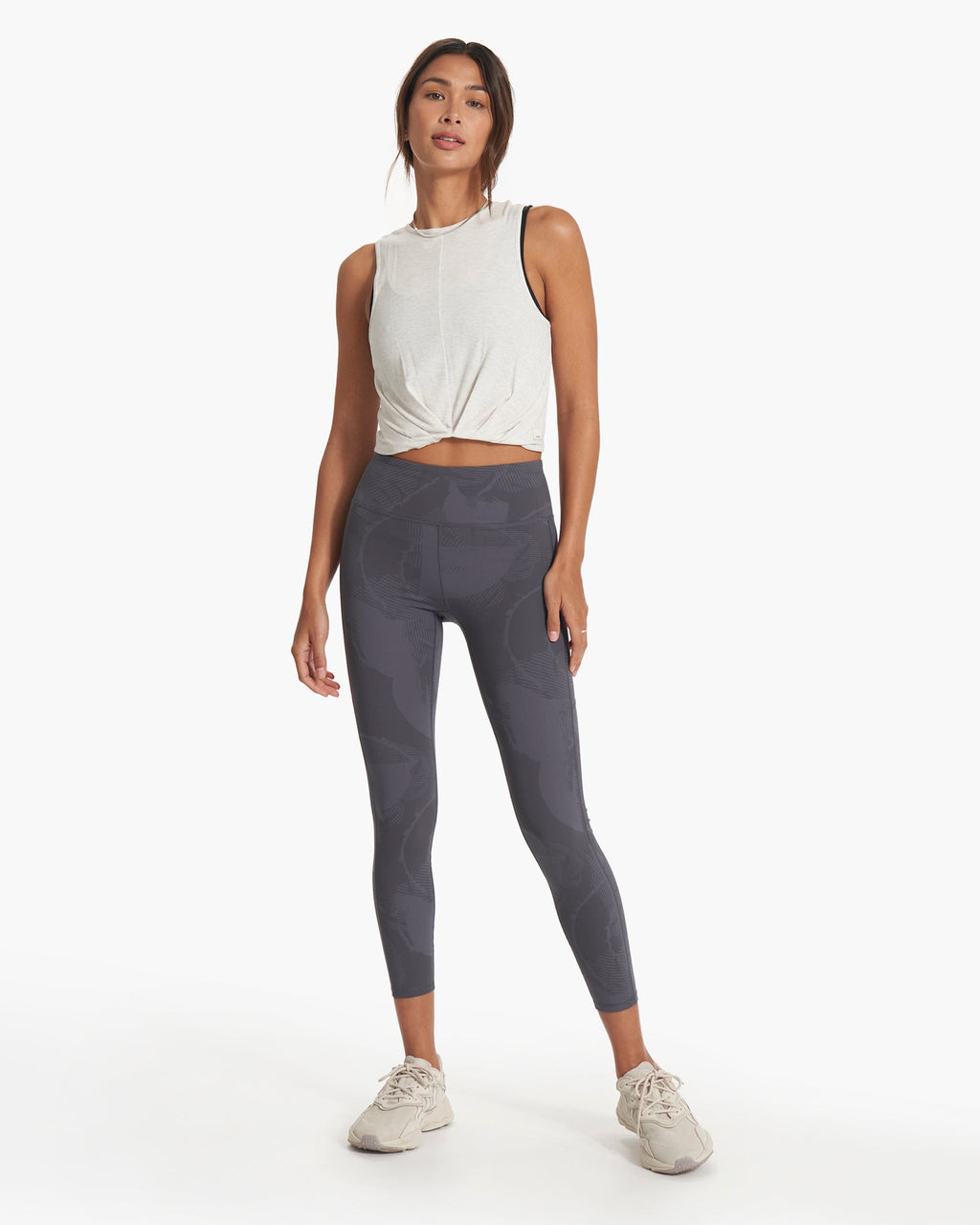 Stride Legging | Charcoal Mache