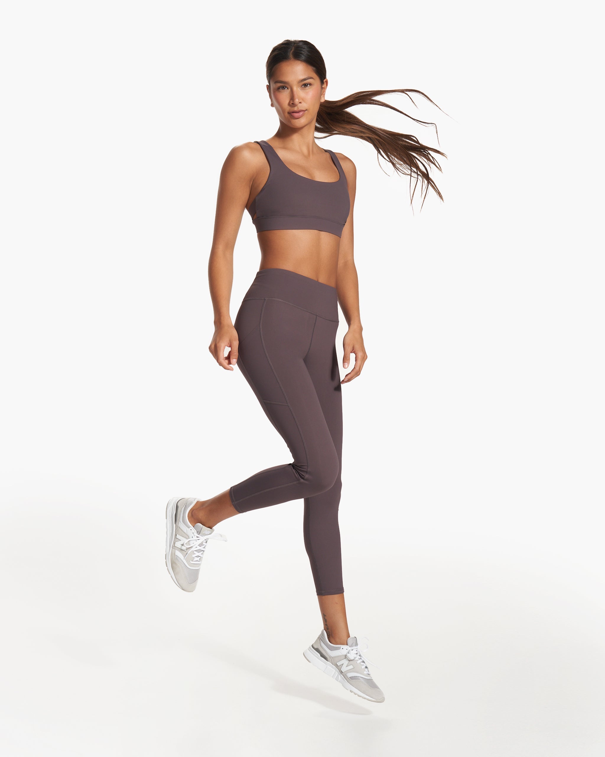 Stride Legging | Plum
