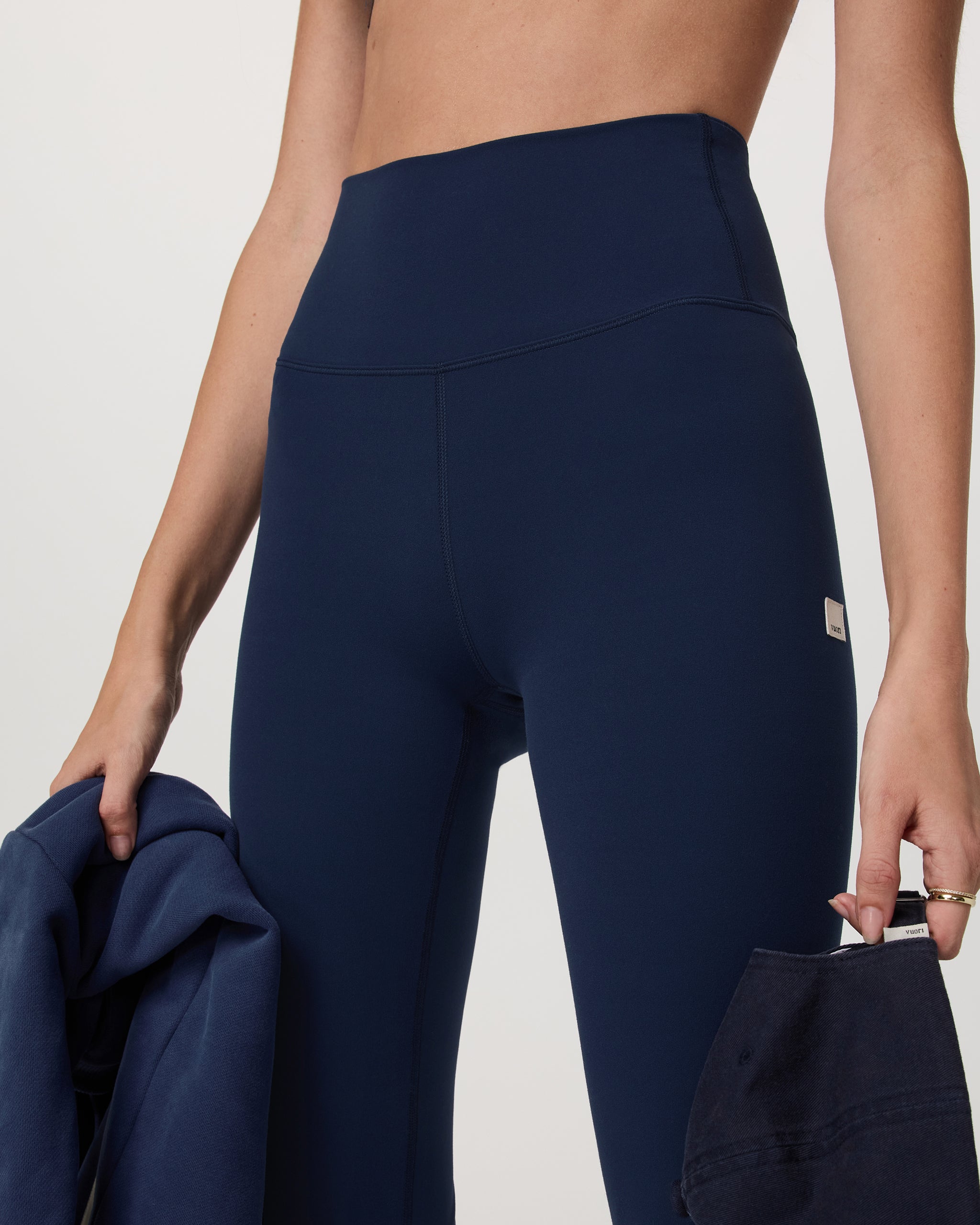 Vuori AllTheFeels™ Slim Flare - Short | Blue Coast