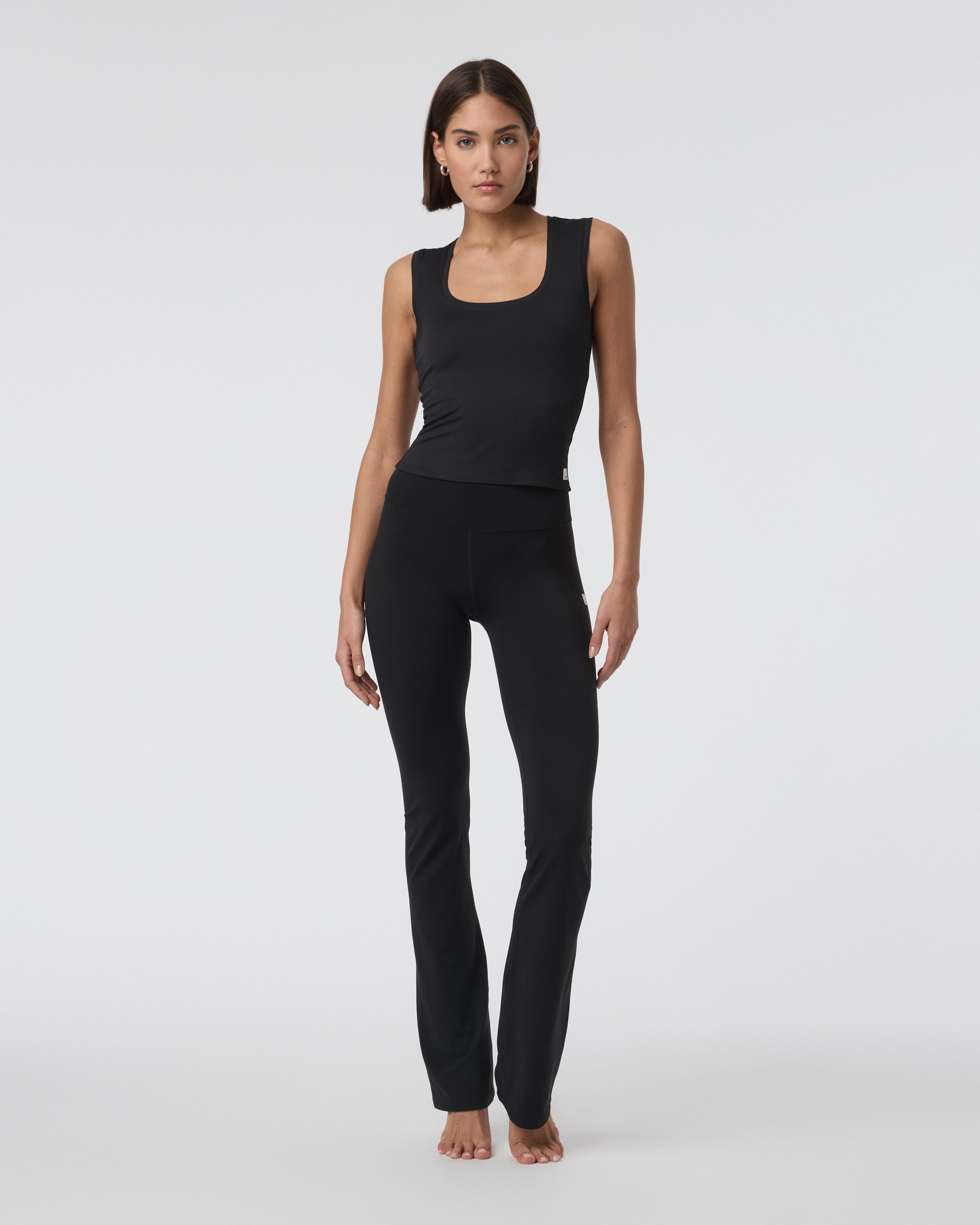 Vuori AllTheFeels™ Slim Flare - Long | Black