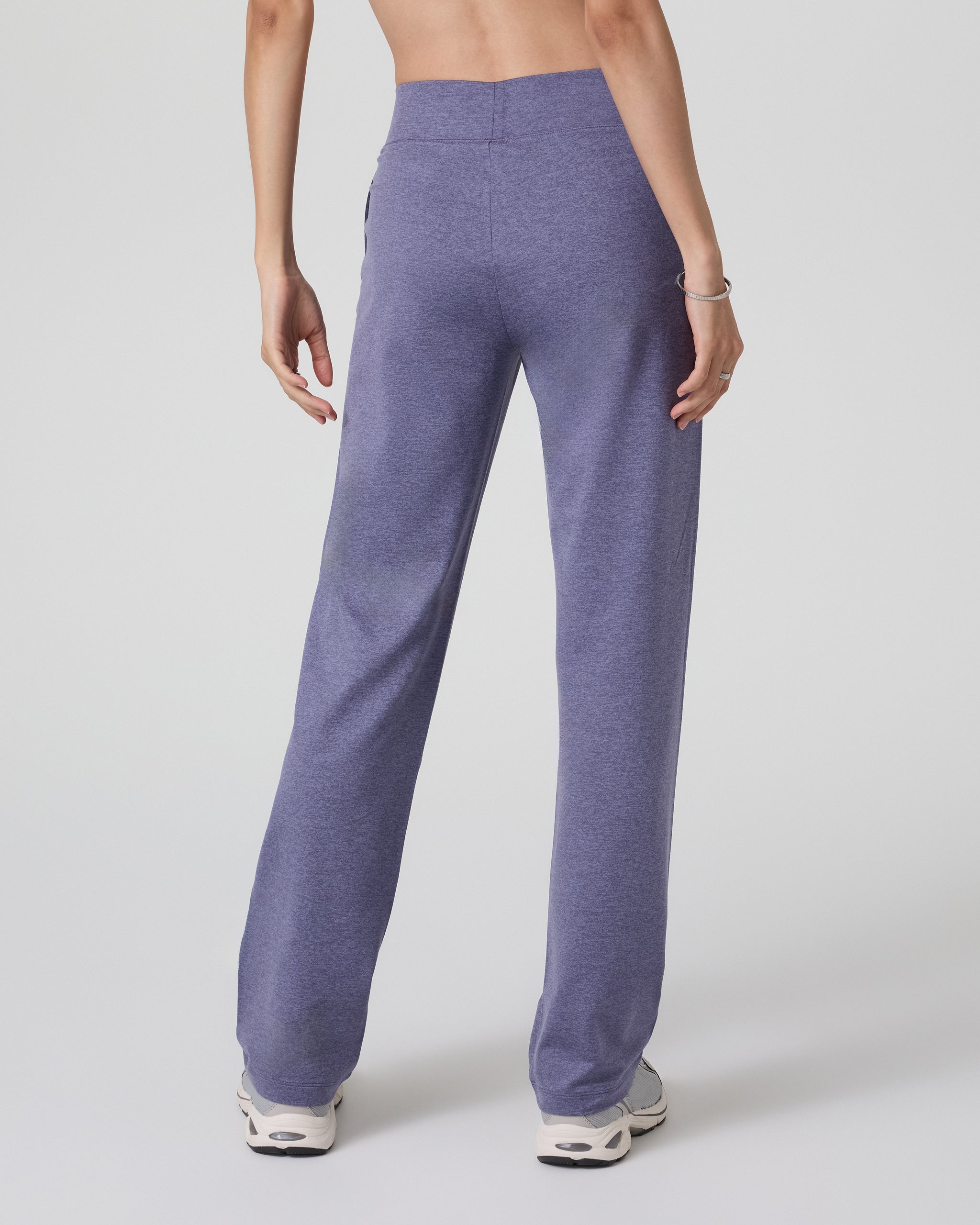 Halo Straight Leg Trouser | Cosmic Heather