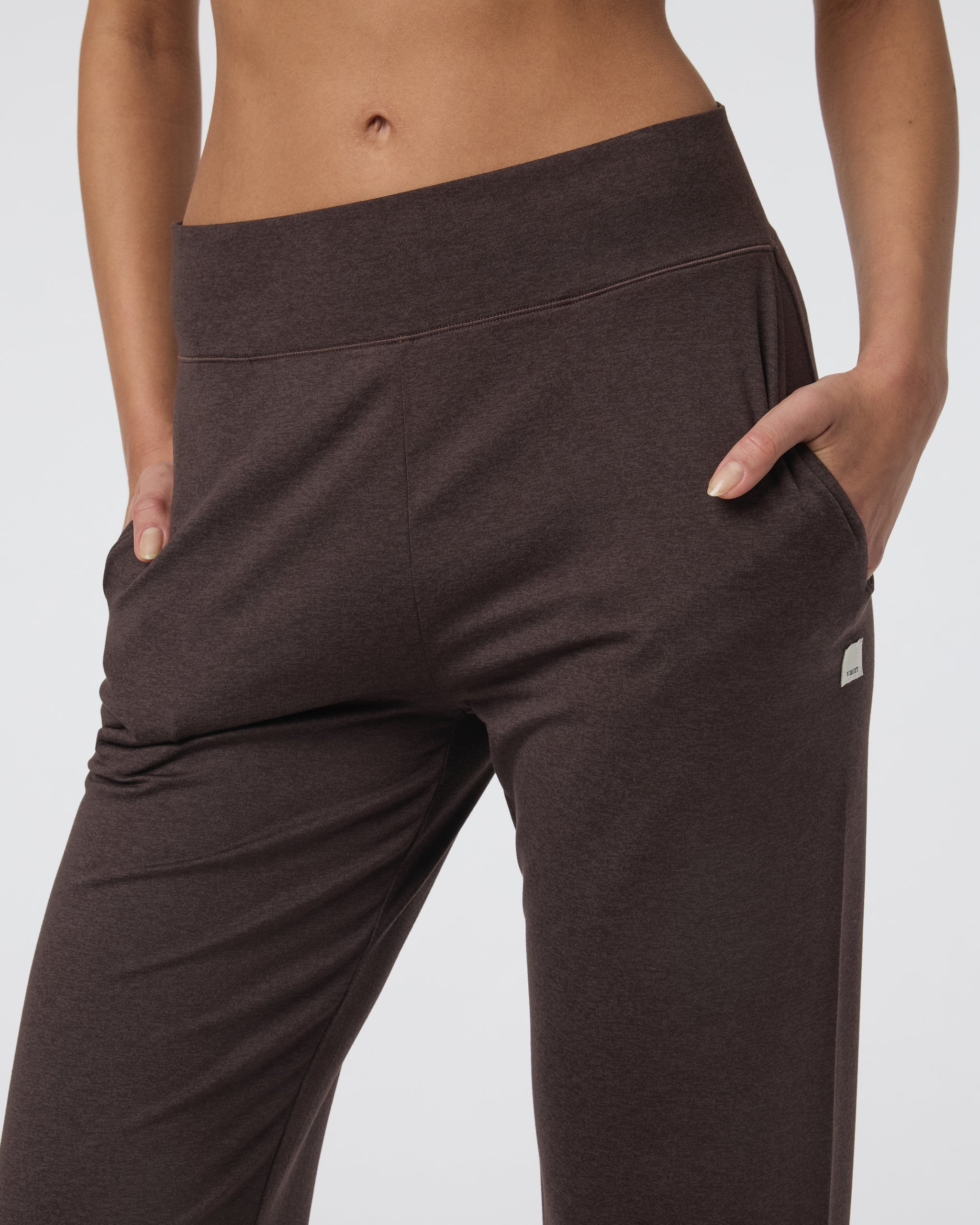 Halo Straight Leg Trouser | Java Heather