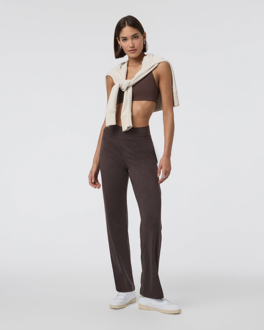 Halo Straight Leg Trouser | Java Heather