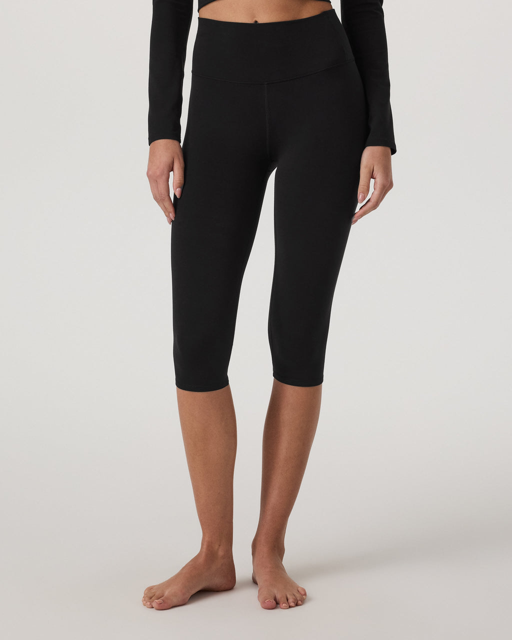 Vuori AllTheFeels™ Crop Legging | Black