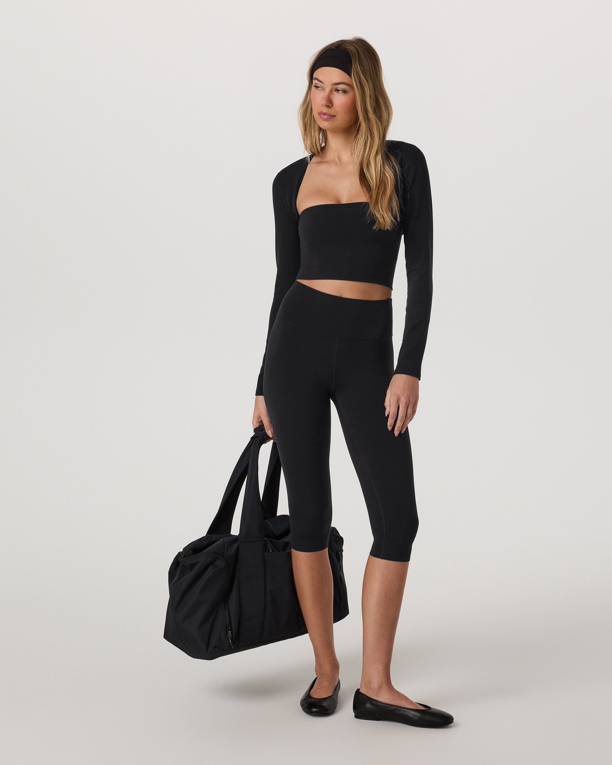 Vuori AllTheFeels™ Crop Legging | Black