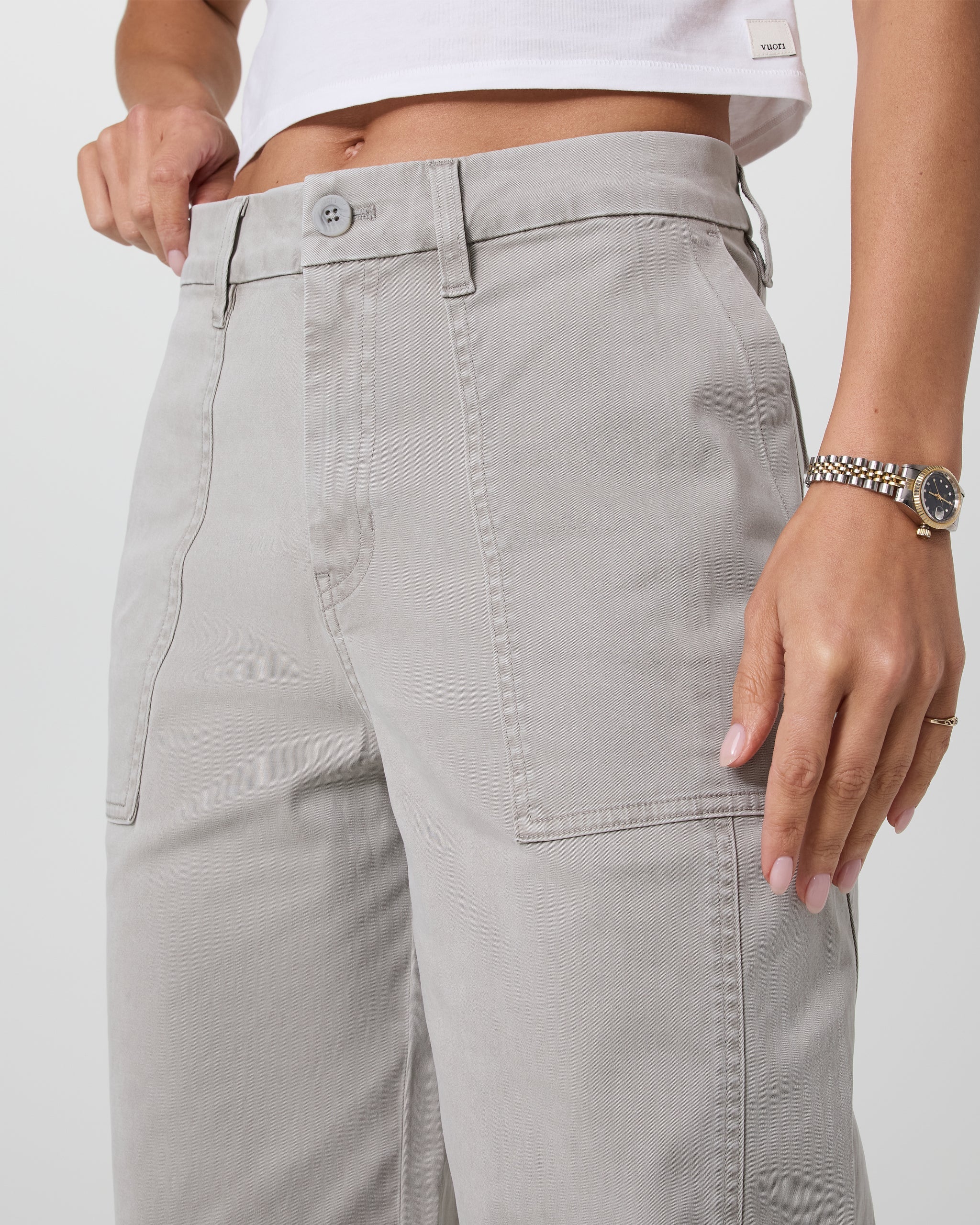 Anza Twill Pant | Talc
