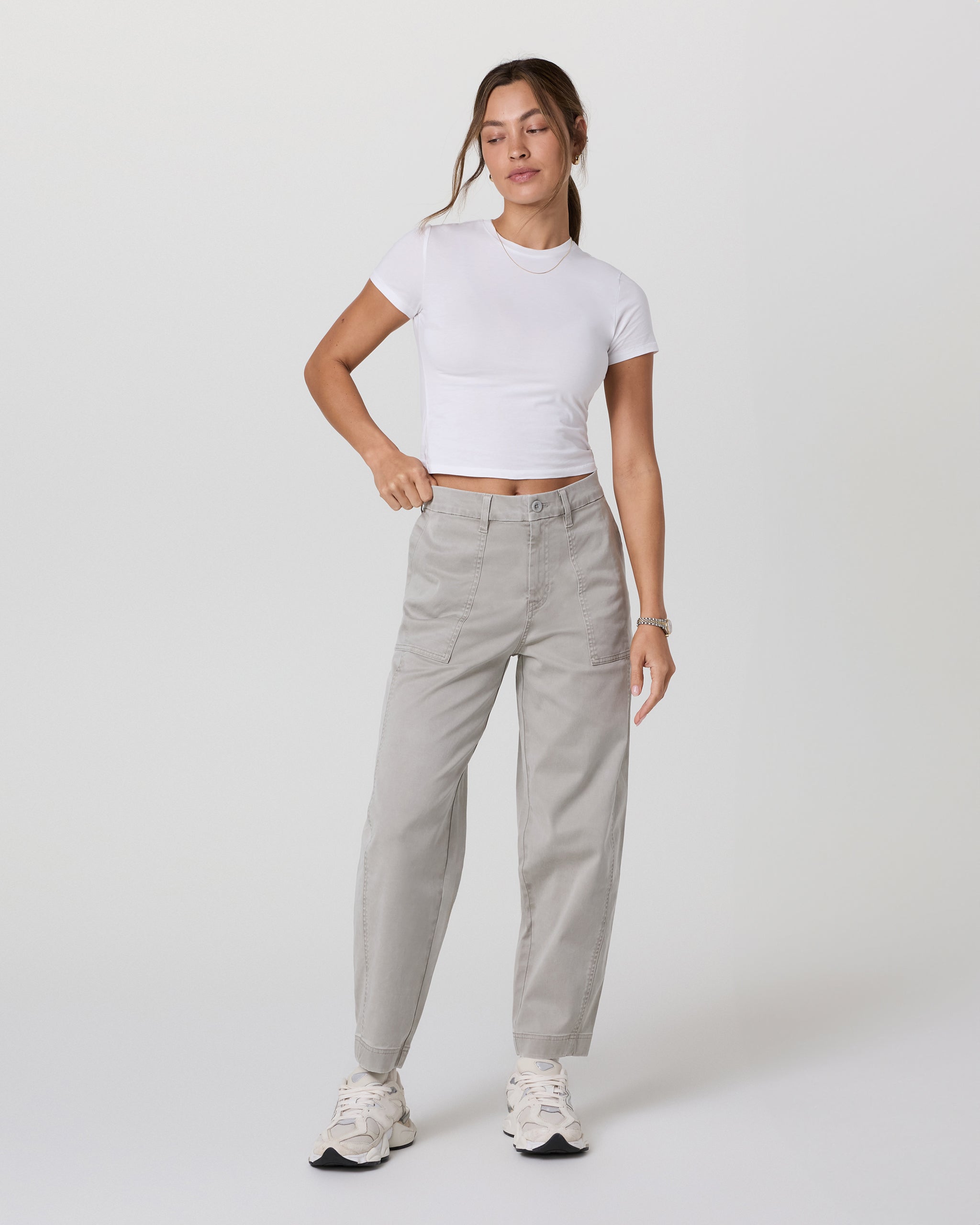 Anza Twill Pant | Talc