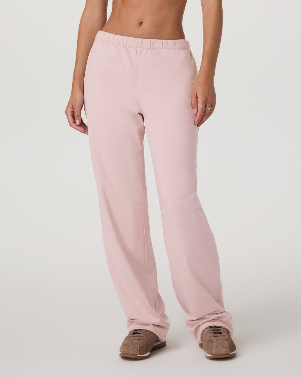 Halo Modern Straight Leg Pant | Vintage Rose Heather