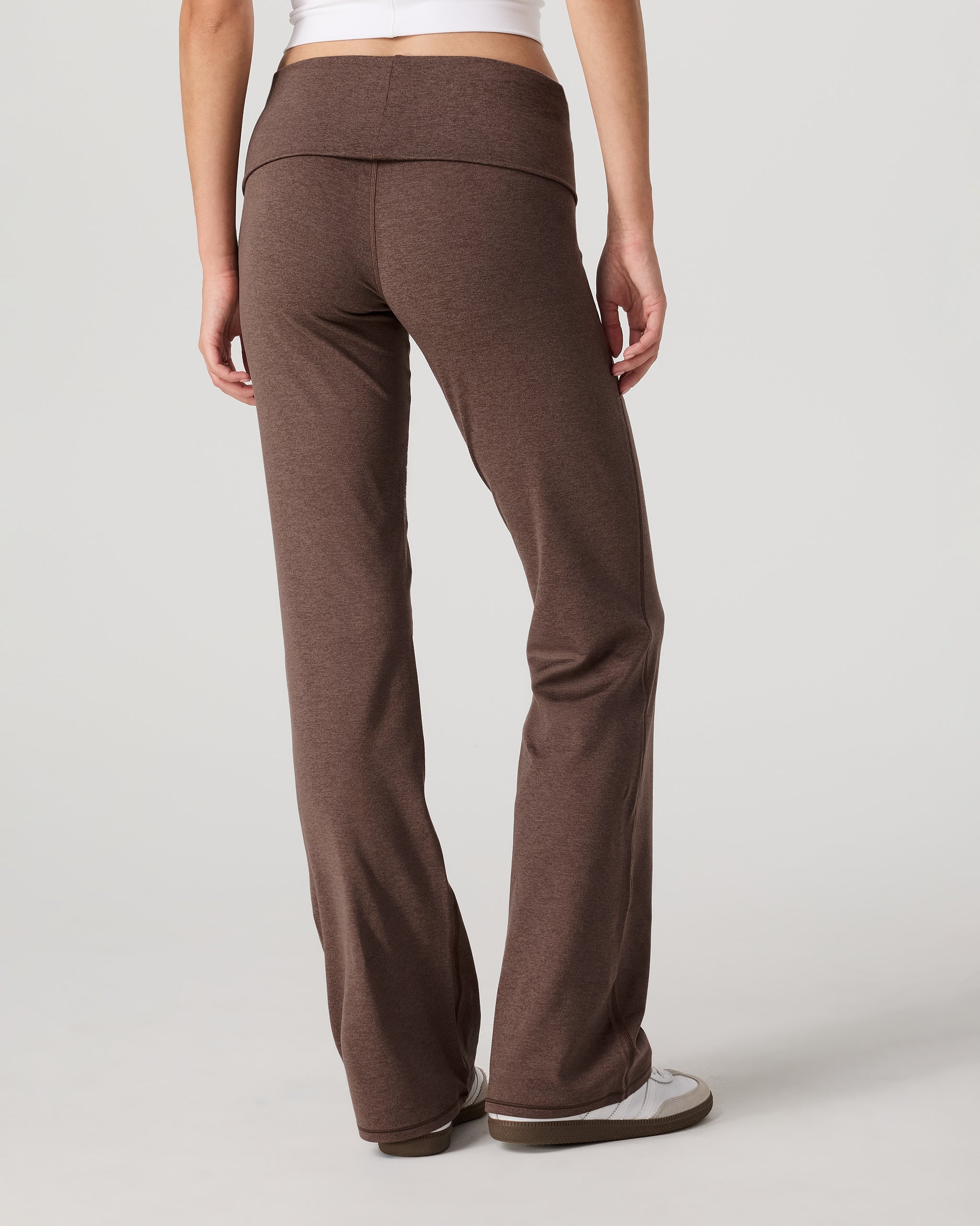 Halo Foldover Pant | Chocolate Milk Heather
