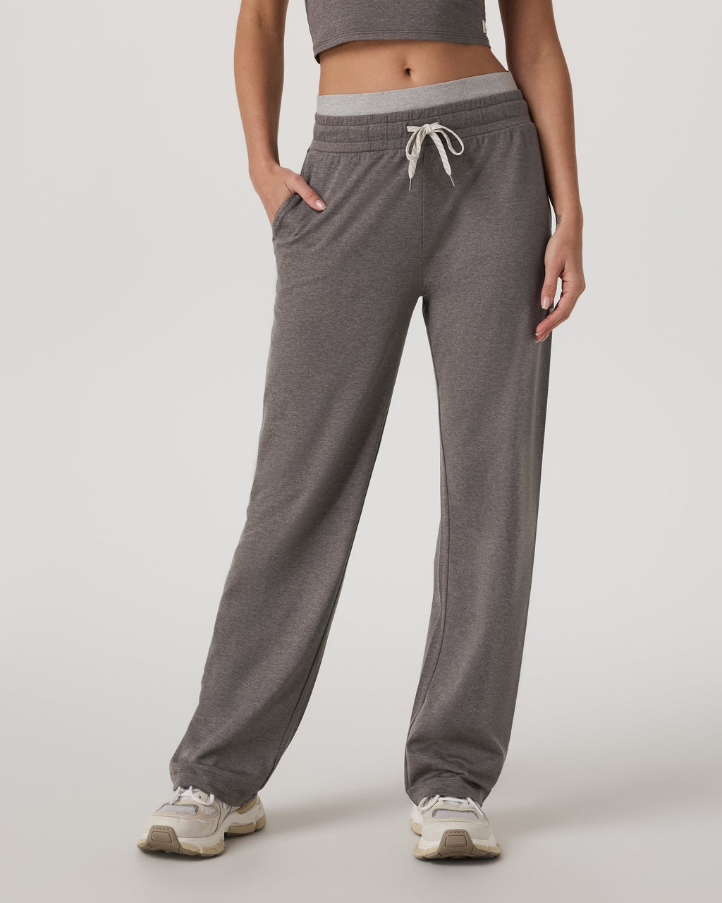 Halo Warm Up Straight Leg Pant | Chia Heather