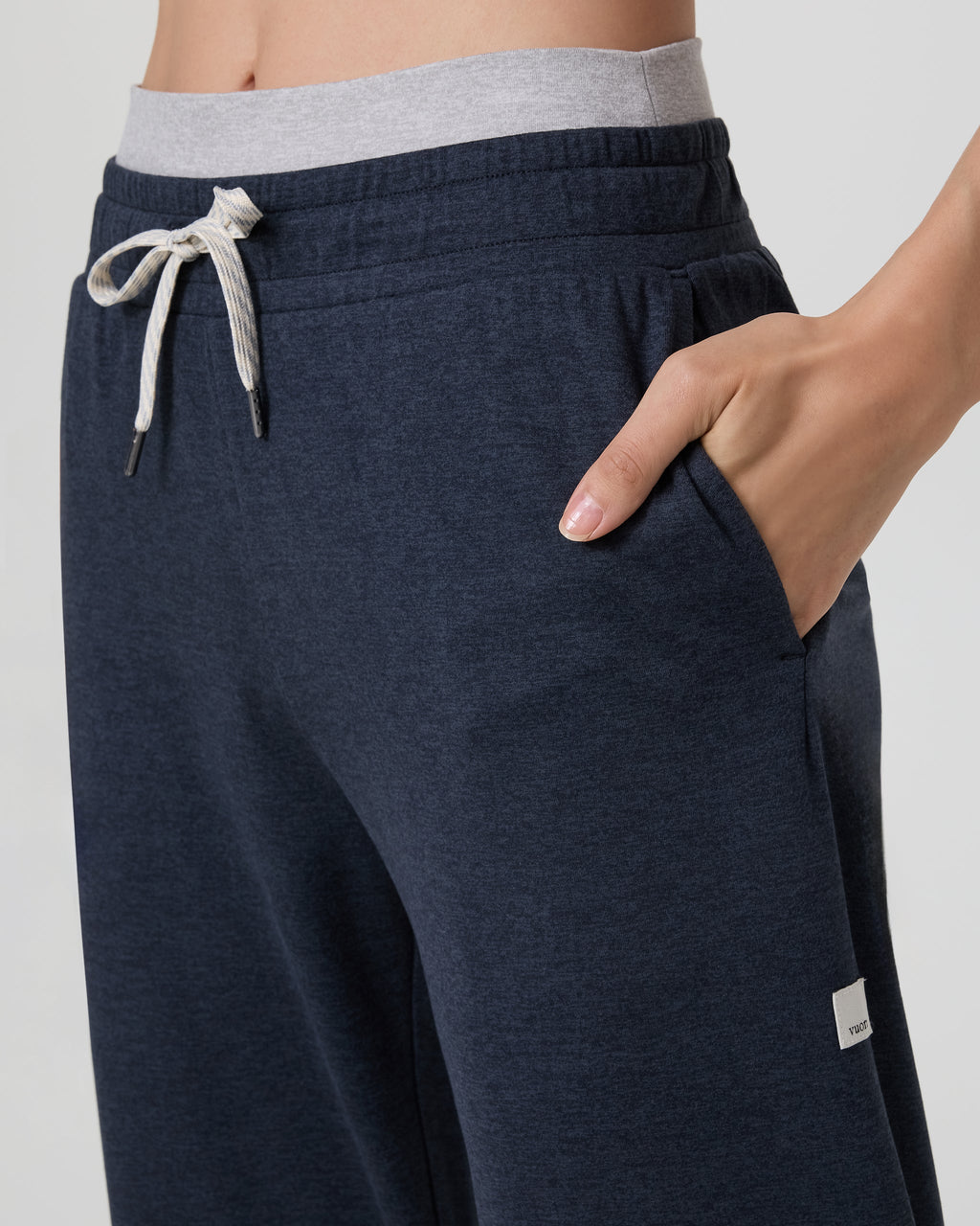 Halo Warm Up Straight Leg | Midnight Heather