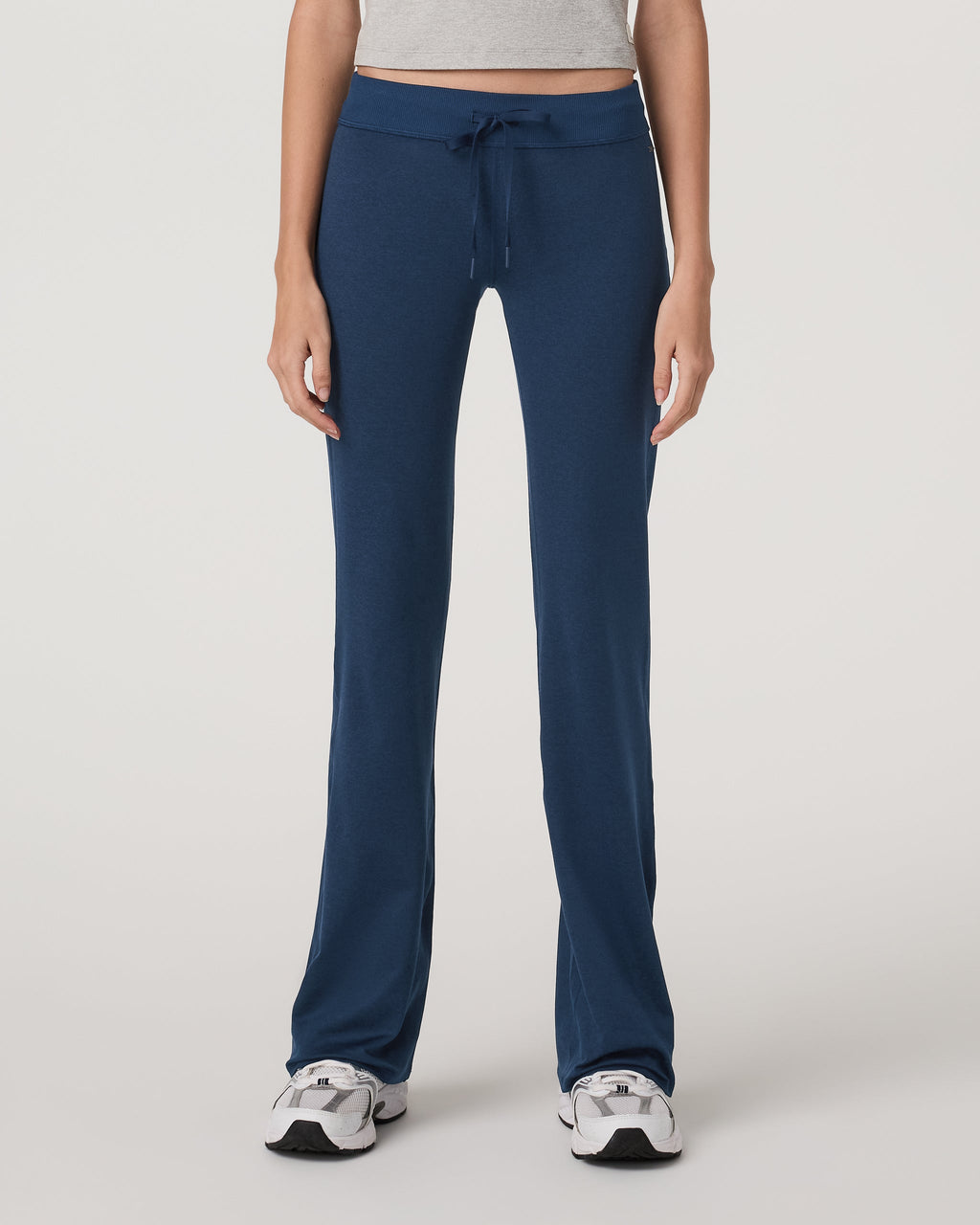 Halo Low Rise Slim Flare Pant | Blue Coast Heather
