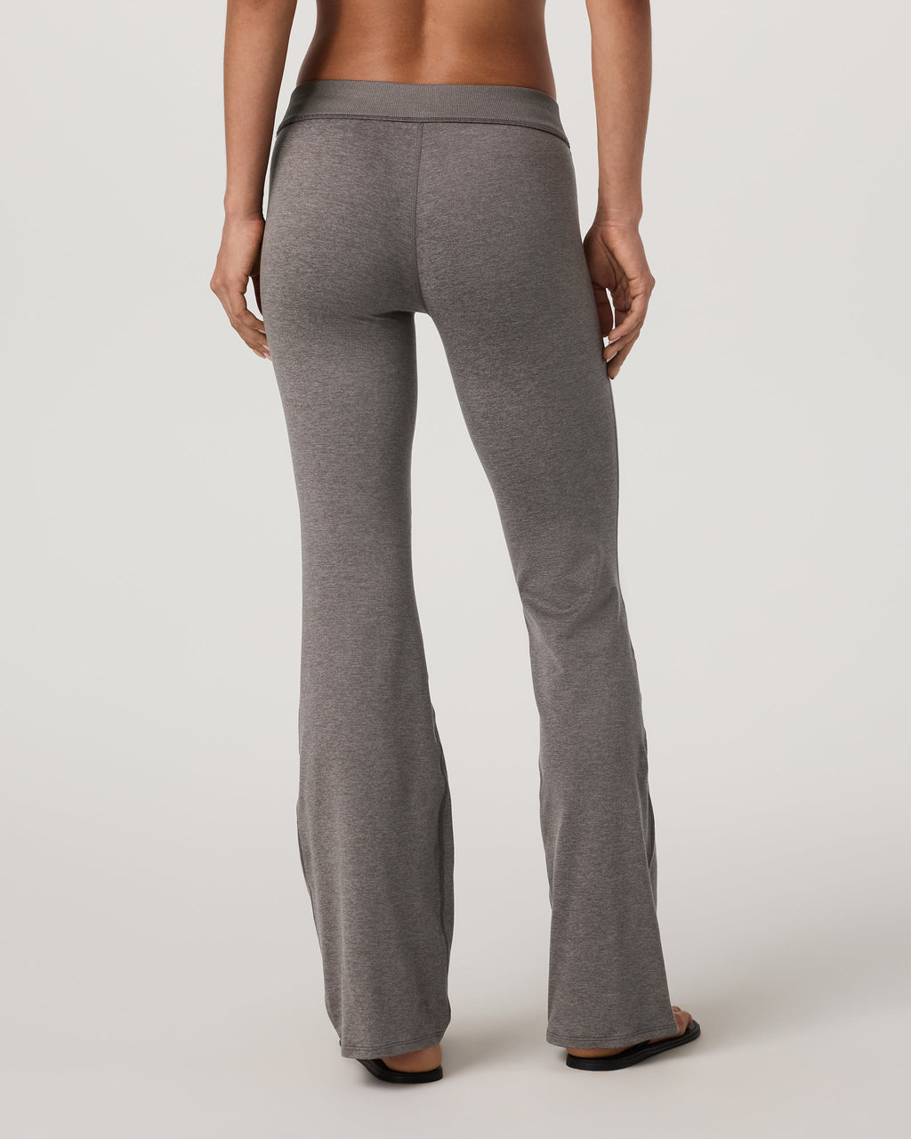 Halo Low Rise Slim Flare Pant | Chia Heather