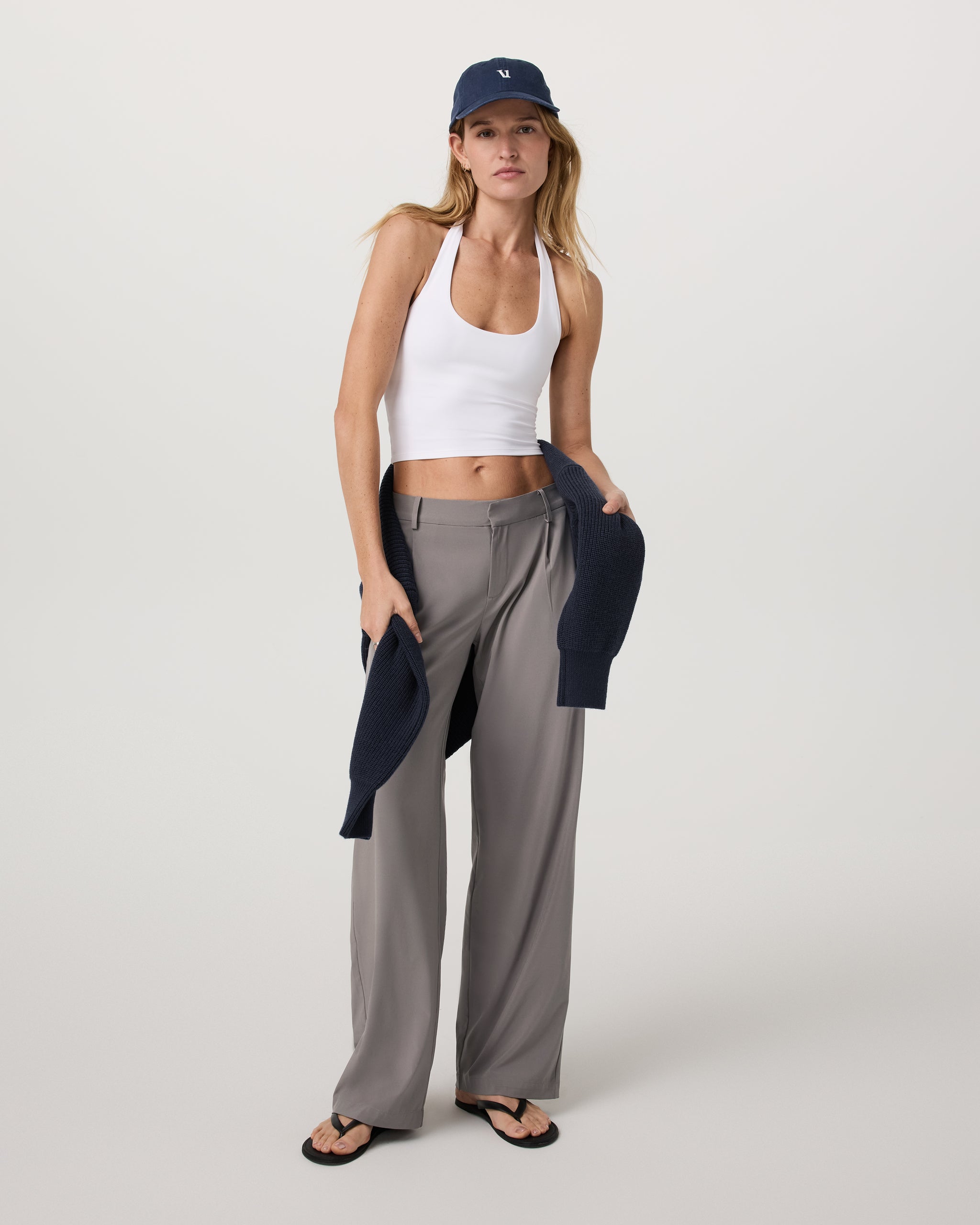 Villa Low Slung Trouser | Cavern Grey