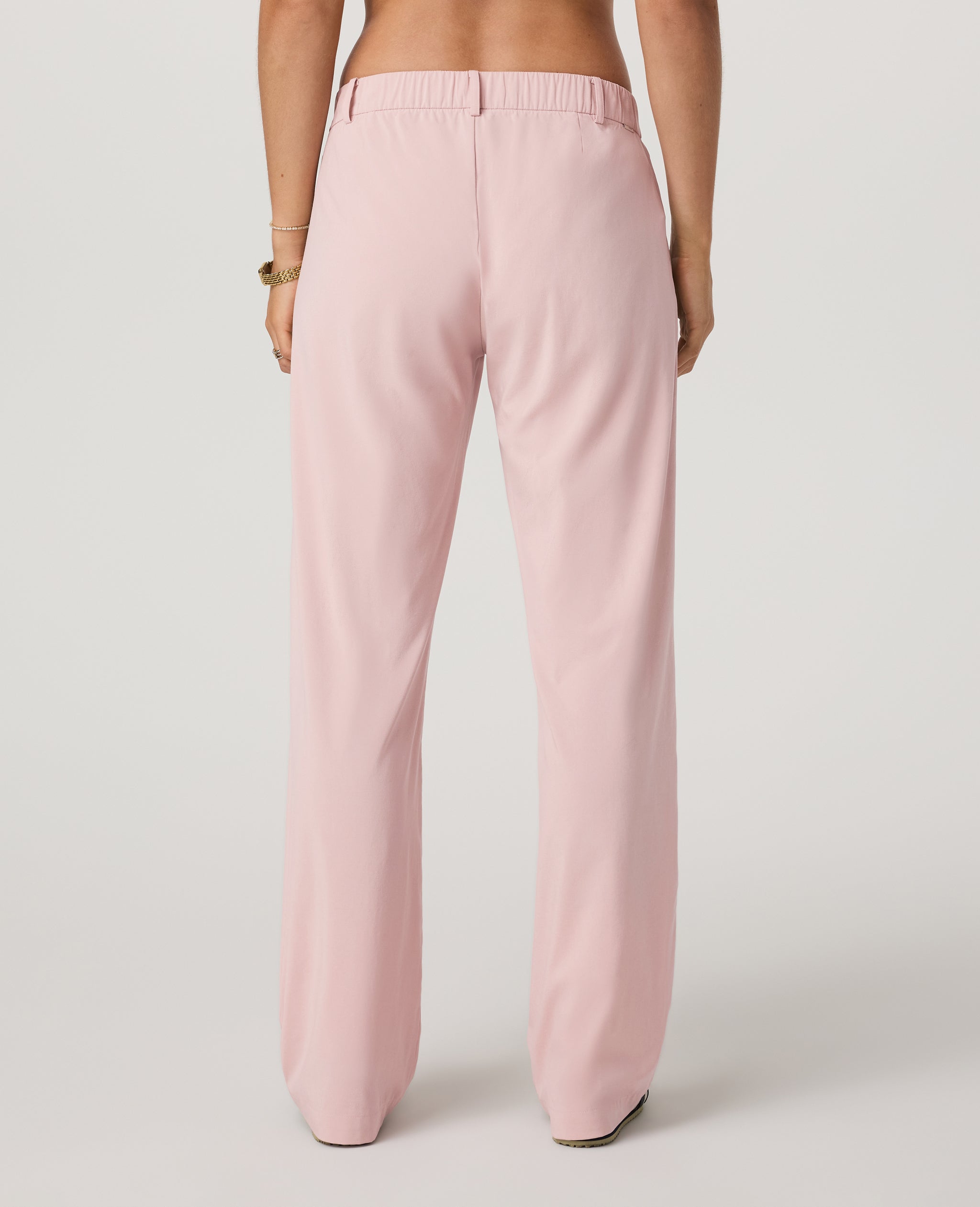 Villa Low Slung Trouser | Vintage Rose