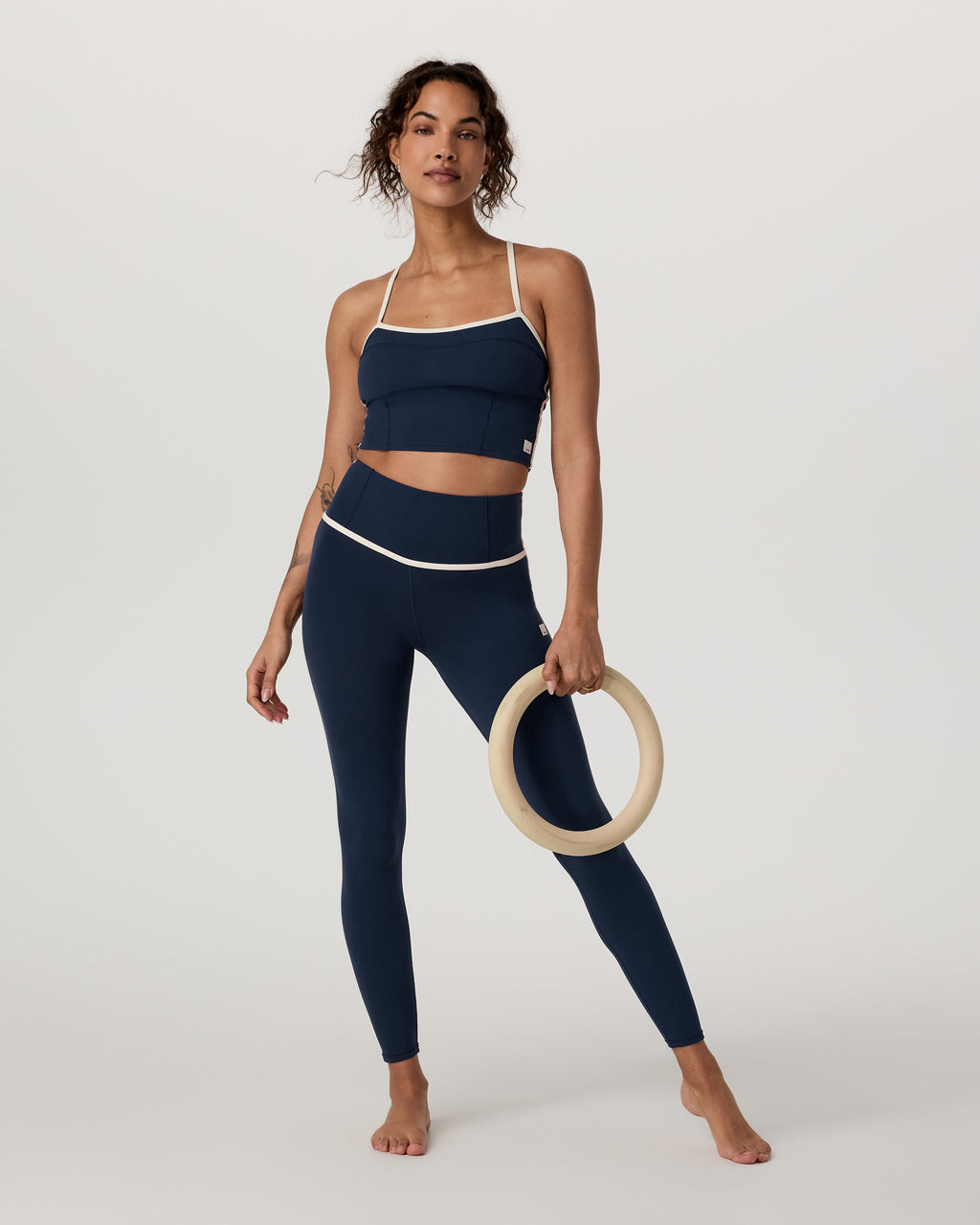 Vuori AllTheFeels™ Corset Legging | Blue Coast