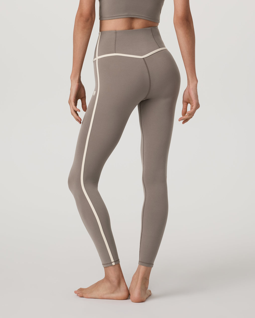 Vuori AllTheFeels™ Corset Legging | Smokey Taupe