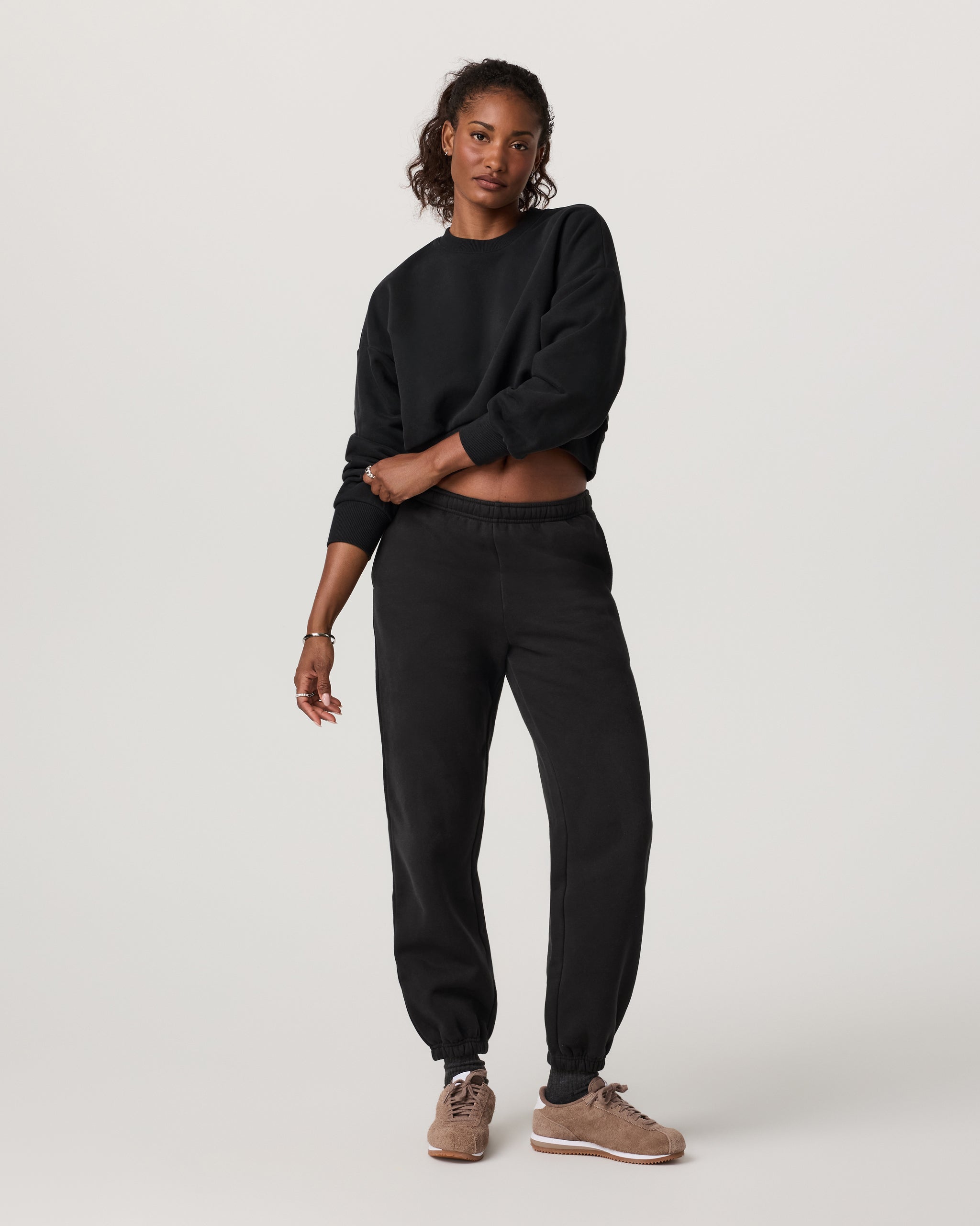 Restore Classic Sweatpant-Long | Washed Black