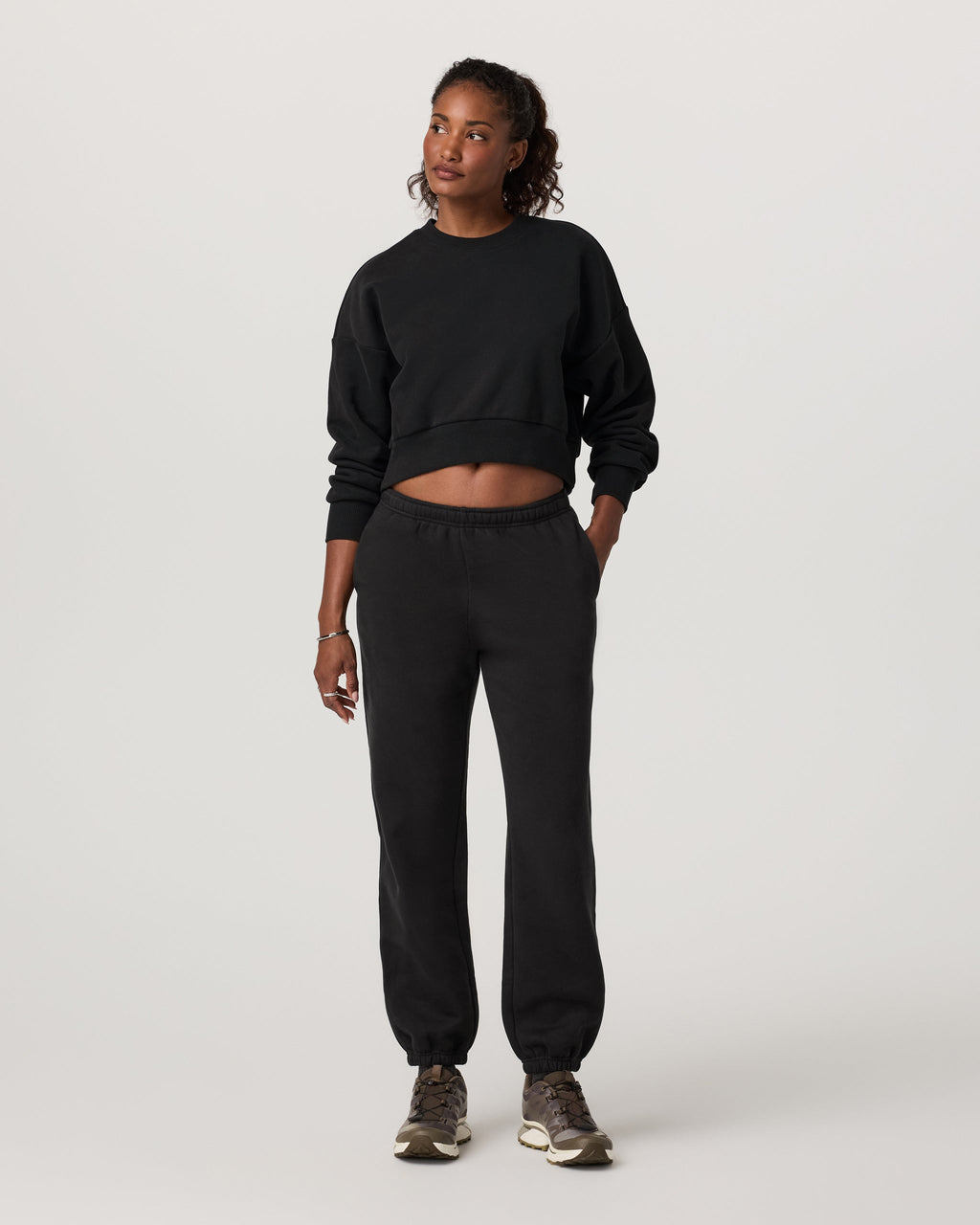 Restore Classic Sweatpant-Long | Washed Black