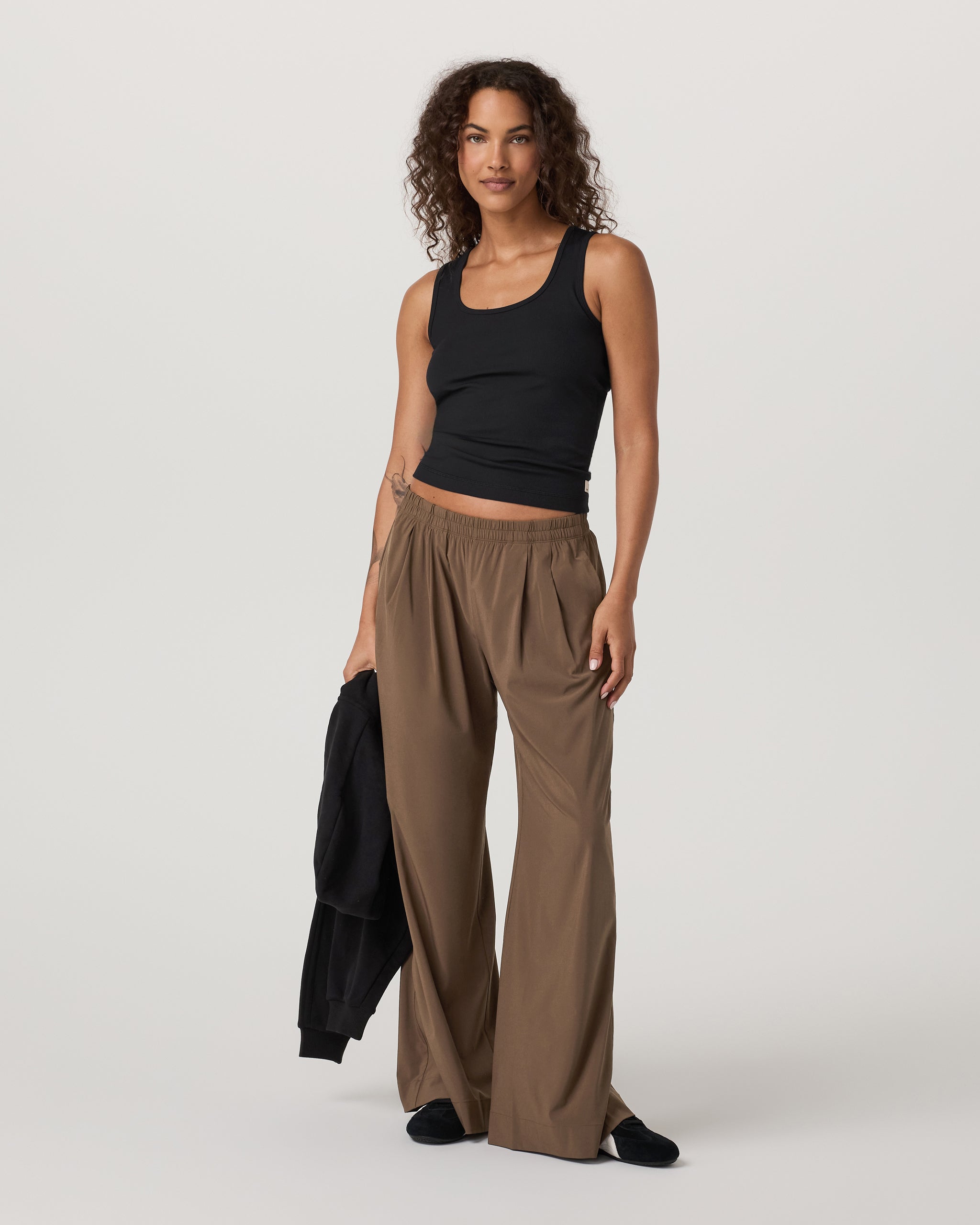 Villa Vibes Wideleg | Espresso