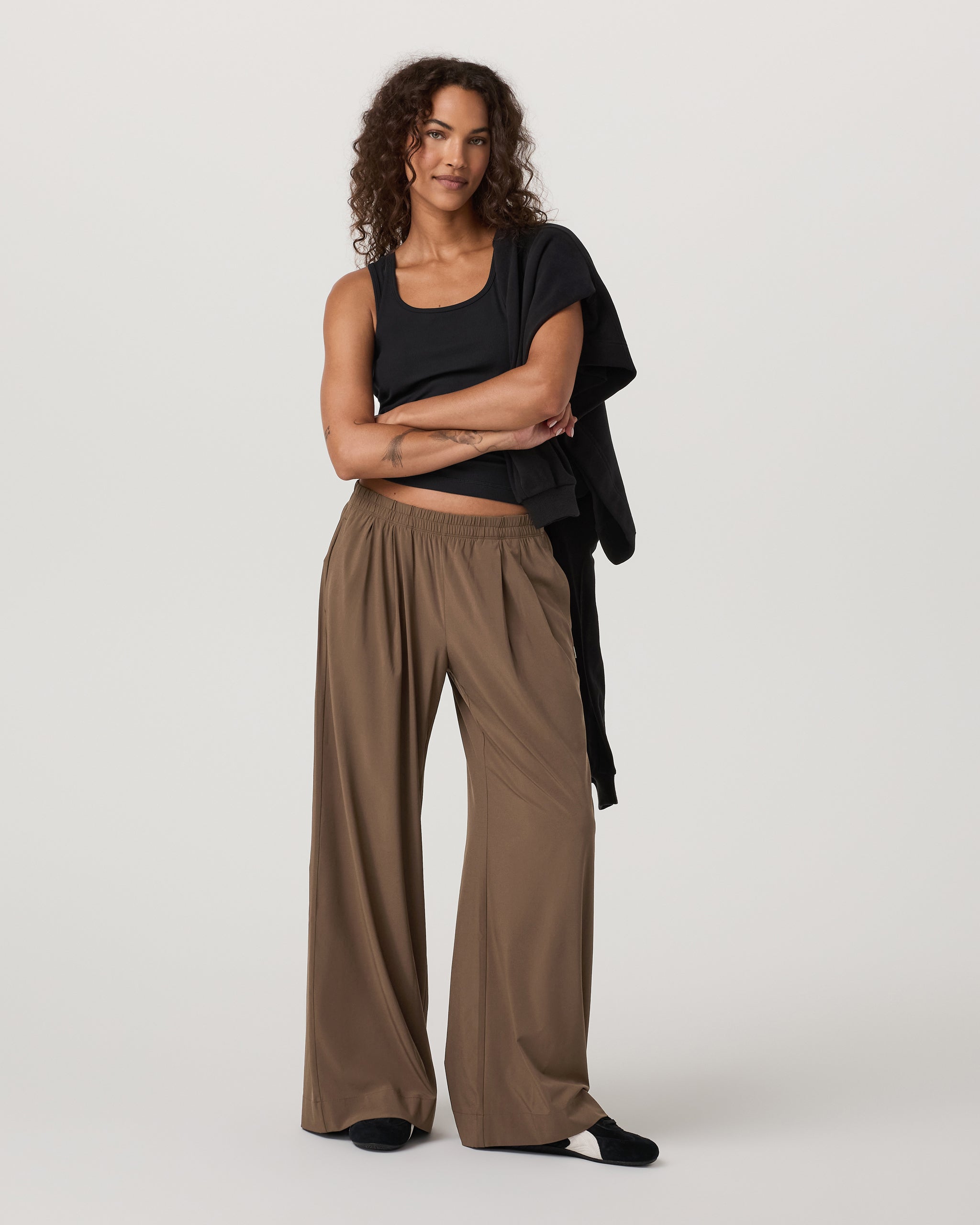 Villa Vibes Wideleg | Espresso