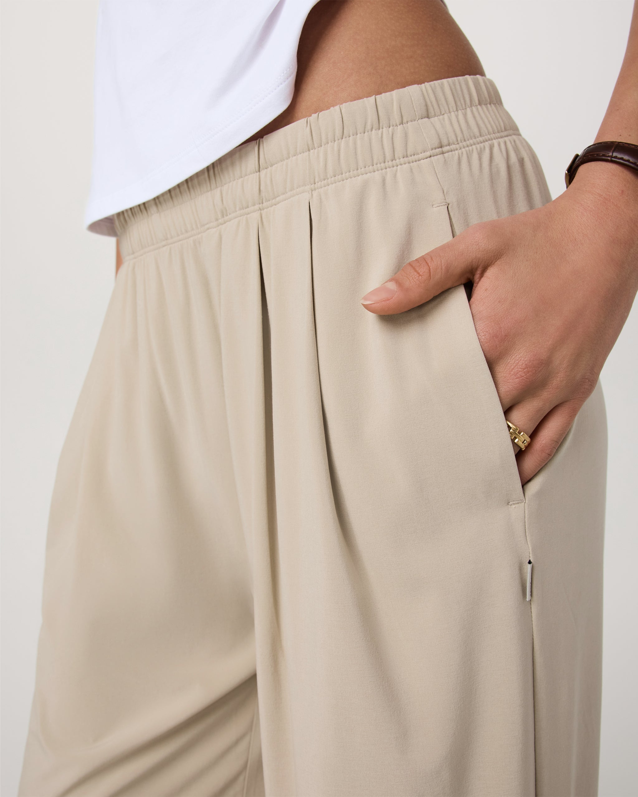 Villa Vibes Wideleg - Short | Dark Porcelain