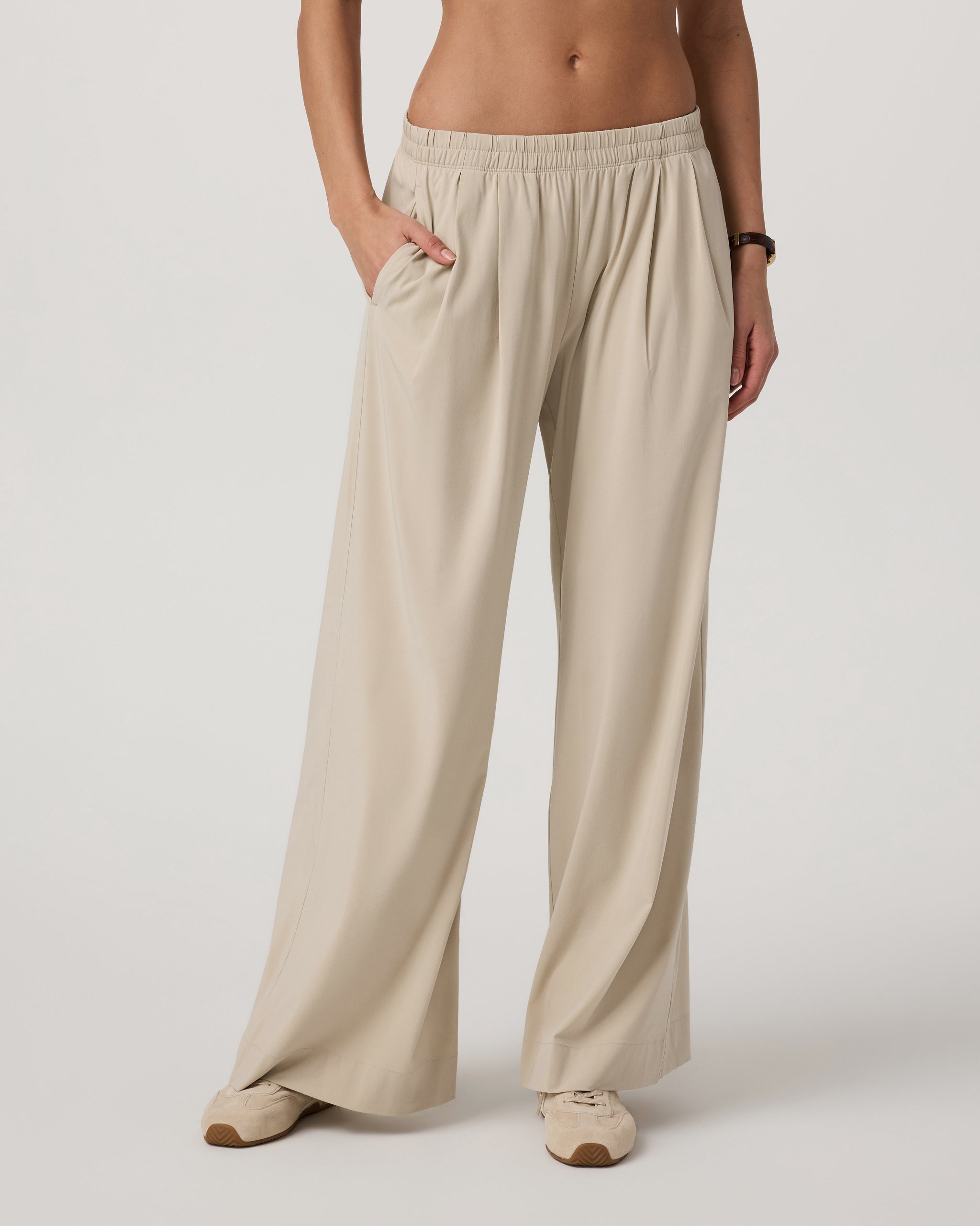 Villa Vibes Wideleg - Short | Dark Porcelain