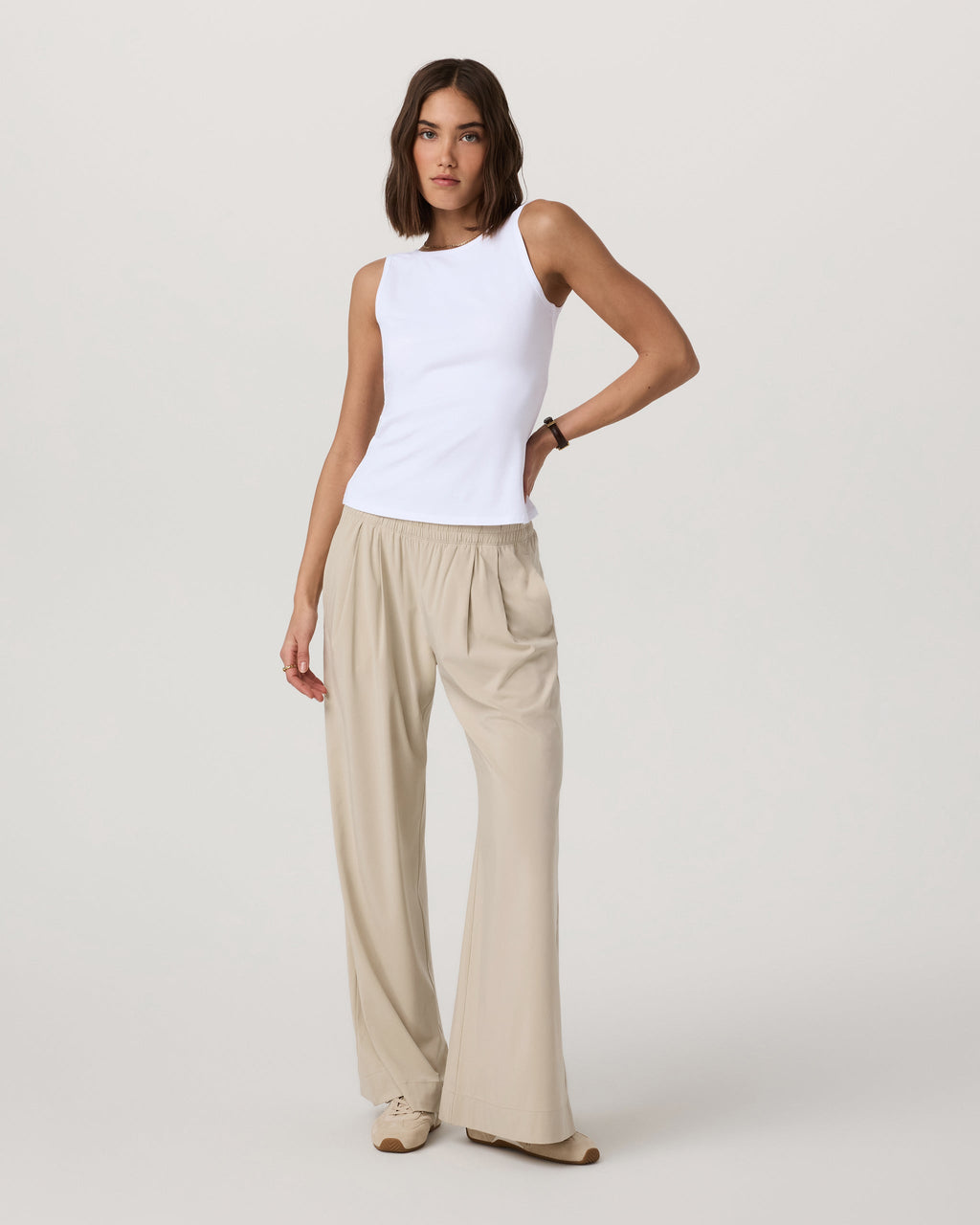 Villa Vibes Wideleg - Short | Dark Porcelain